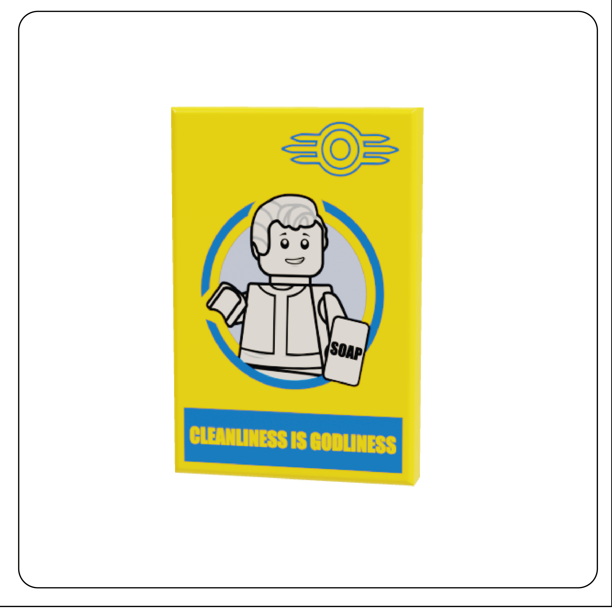 The Wasteland Custom Tiles - Vault Poster