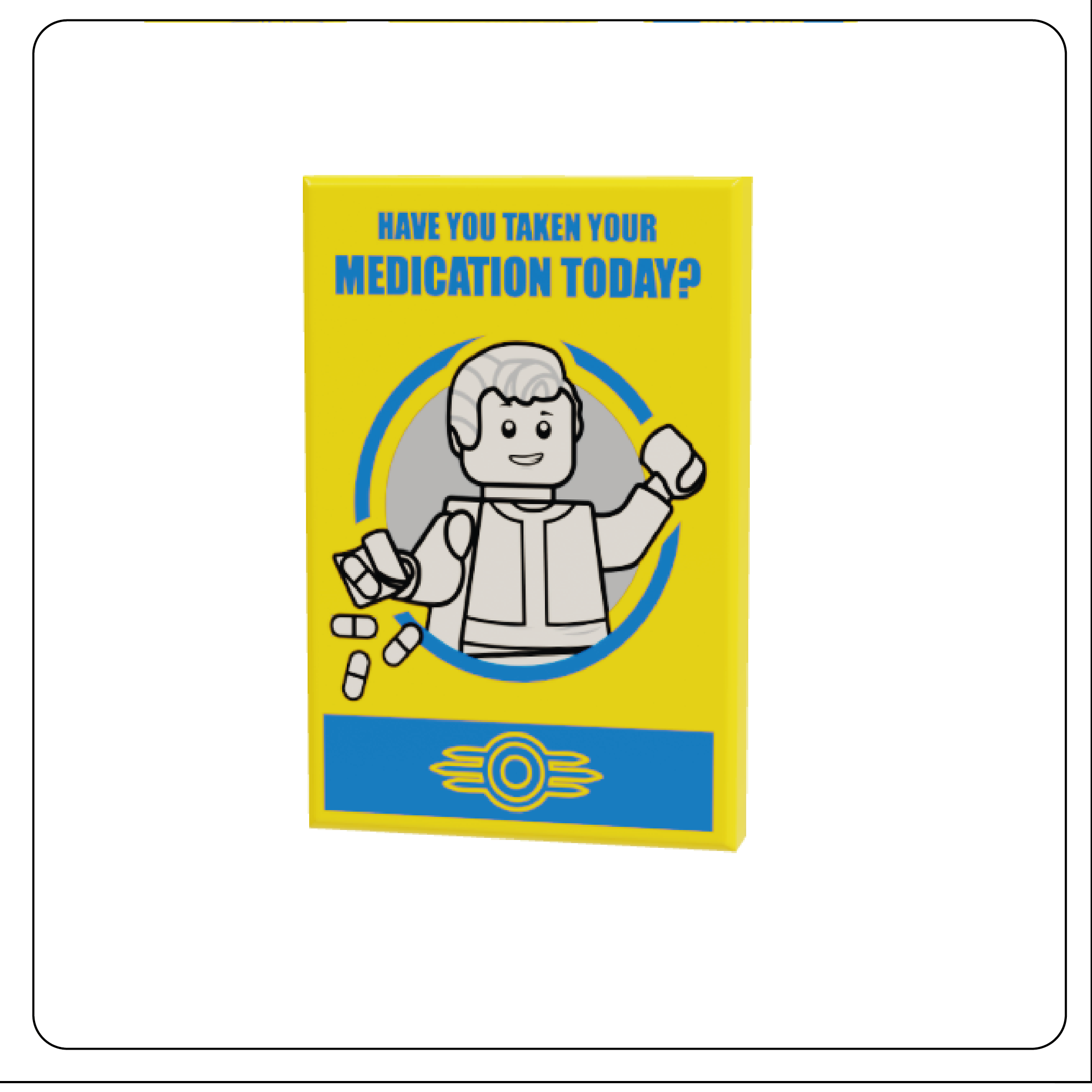 The Wasteland Custom Tiles - Vault Poster