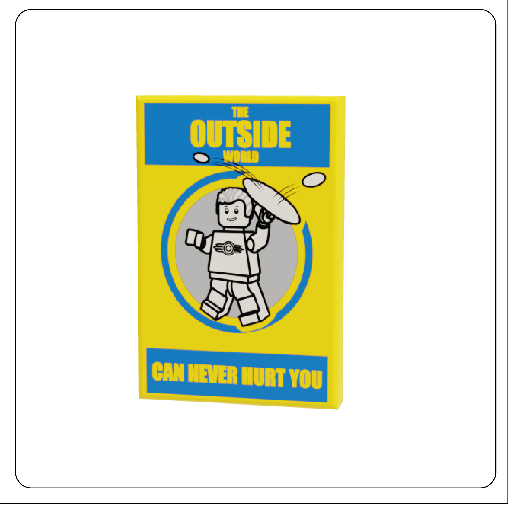 The Wasteland Custom Tiles - Vault Poster