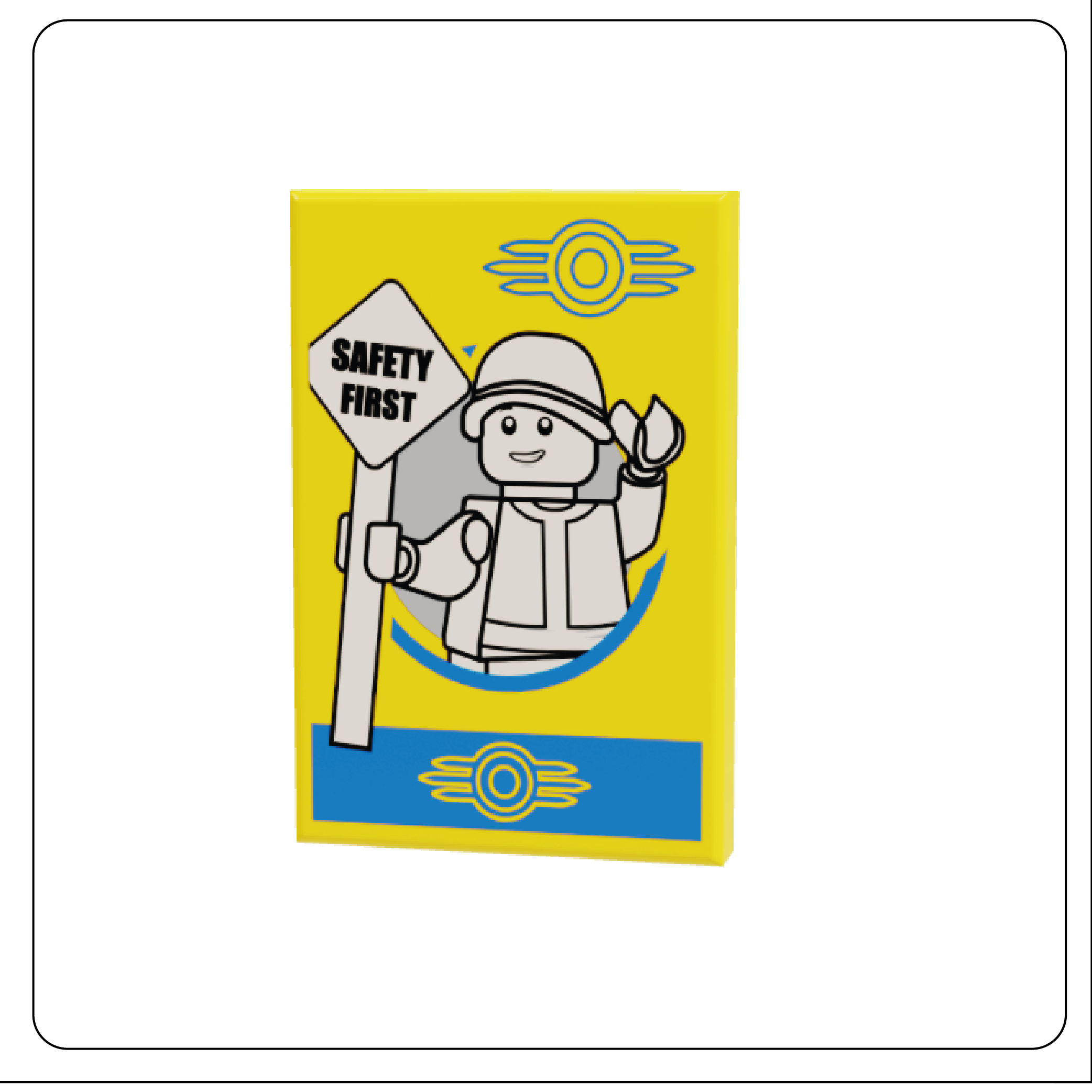 The Wasteland Custom Tiles - Vault Poster