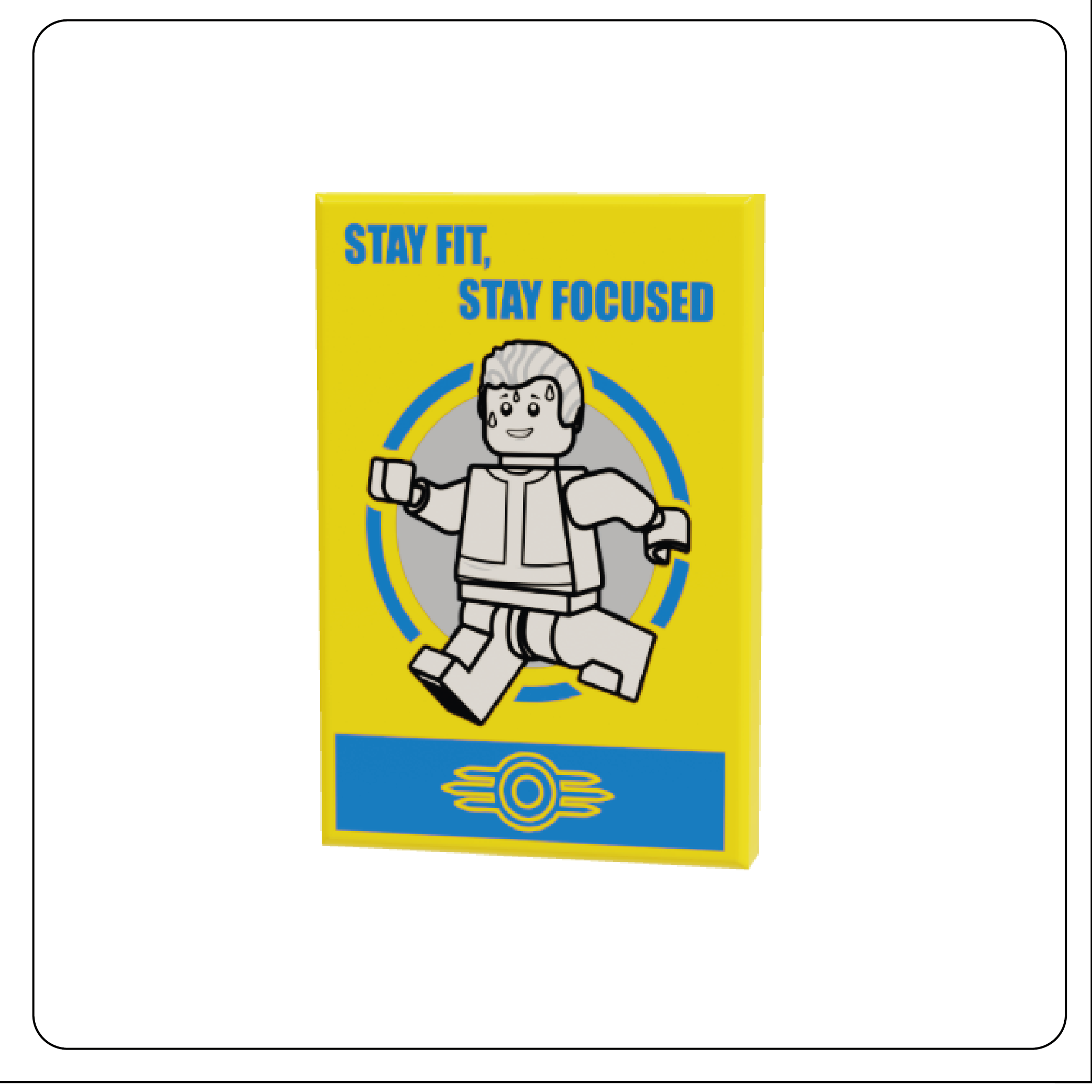 The Wasteland Custom Tiles - Vault Poster