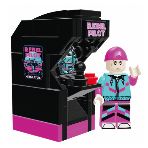 Freebie #4 - Rebel Pilot Simulator Arcade Set