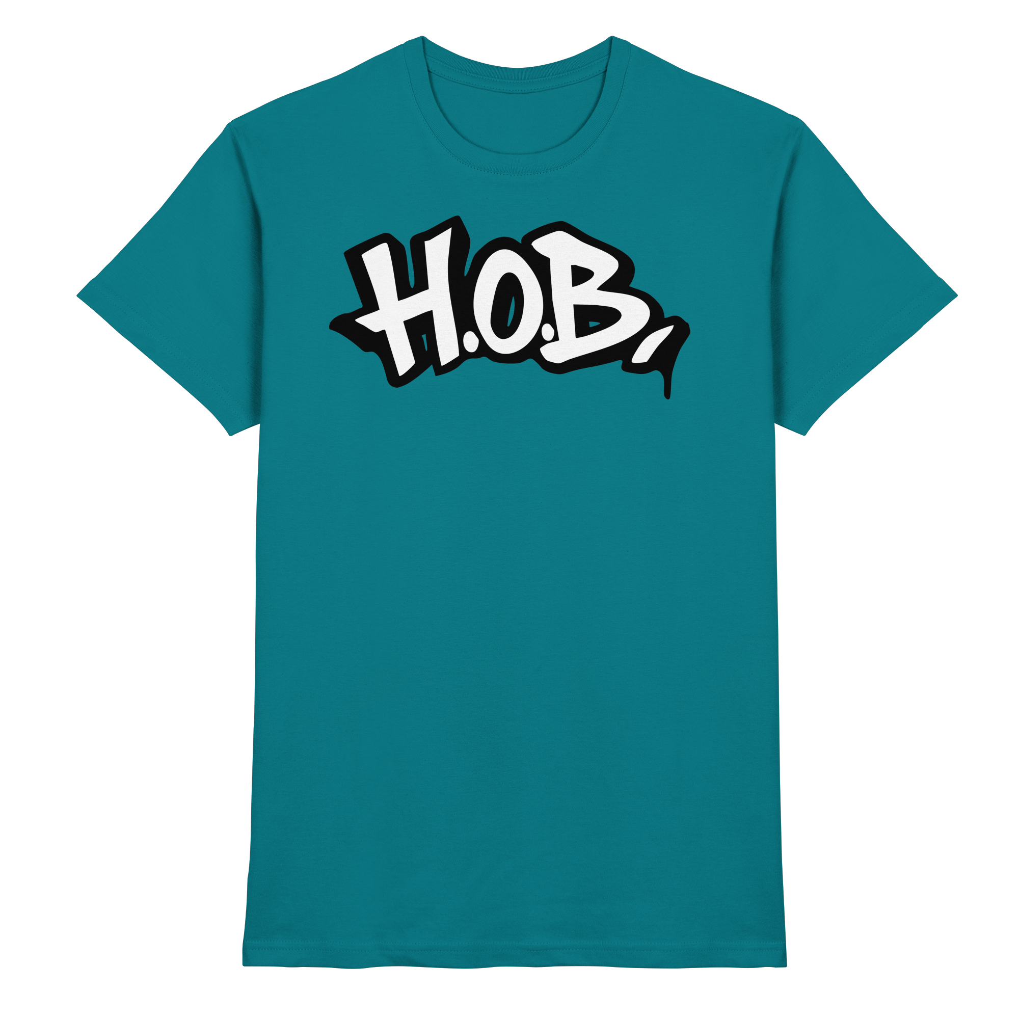 HOB Premium T-Shirt Tag Logo