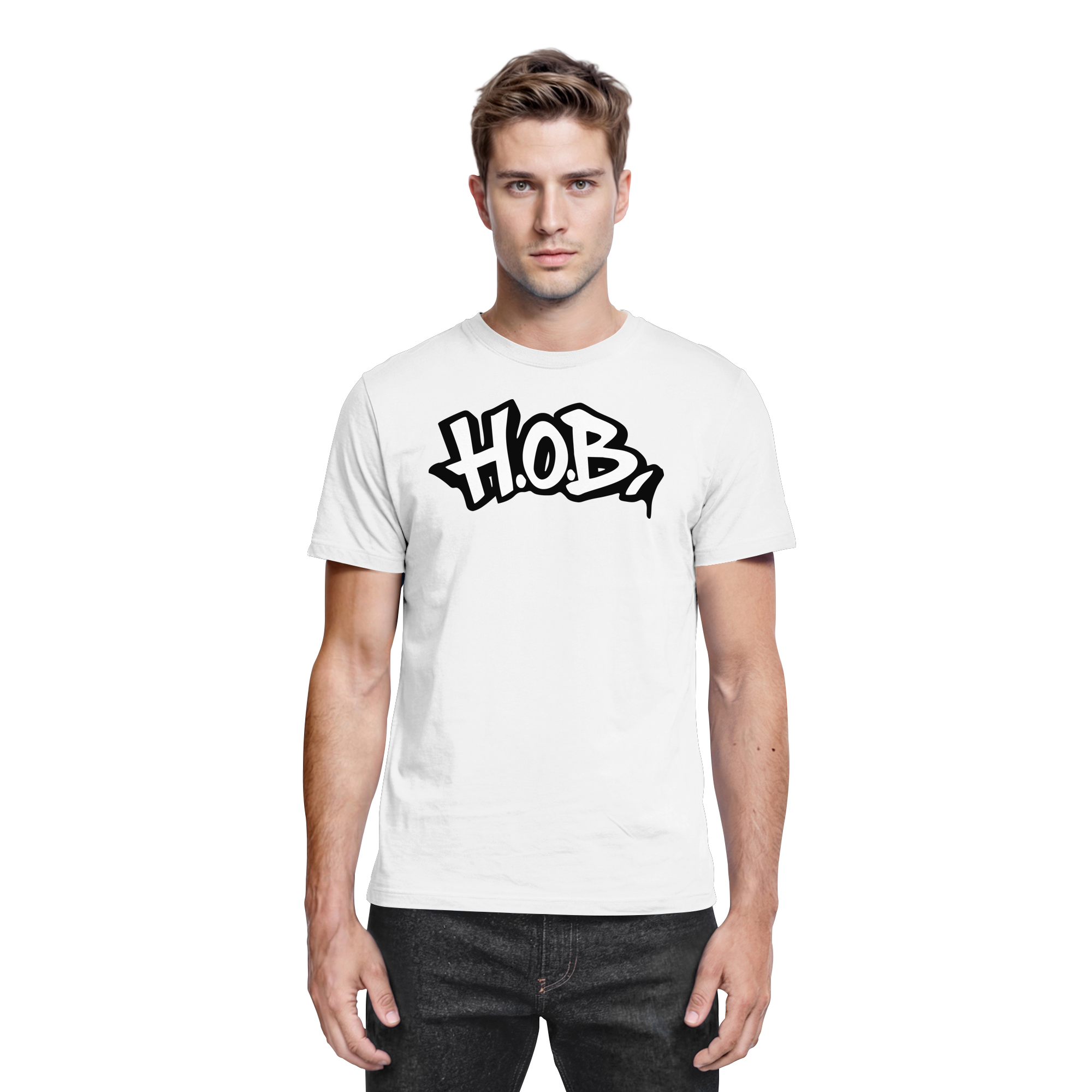 HOB Premium T-Shirt Tag Logo