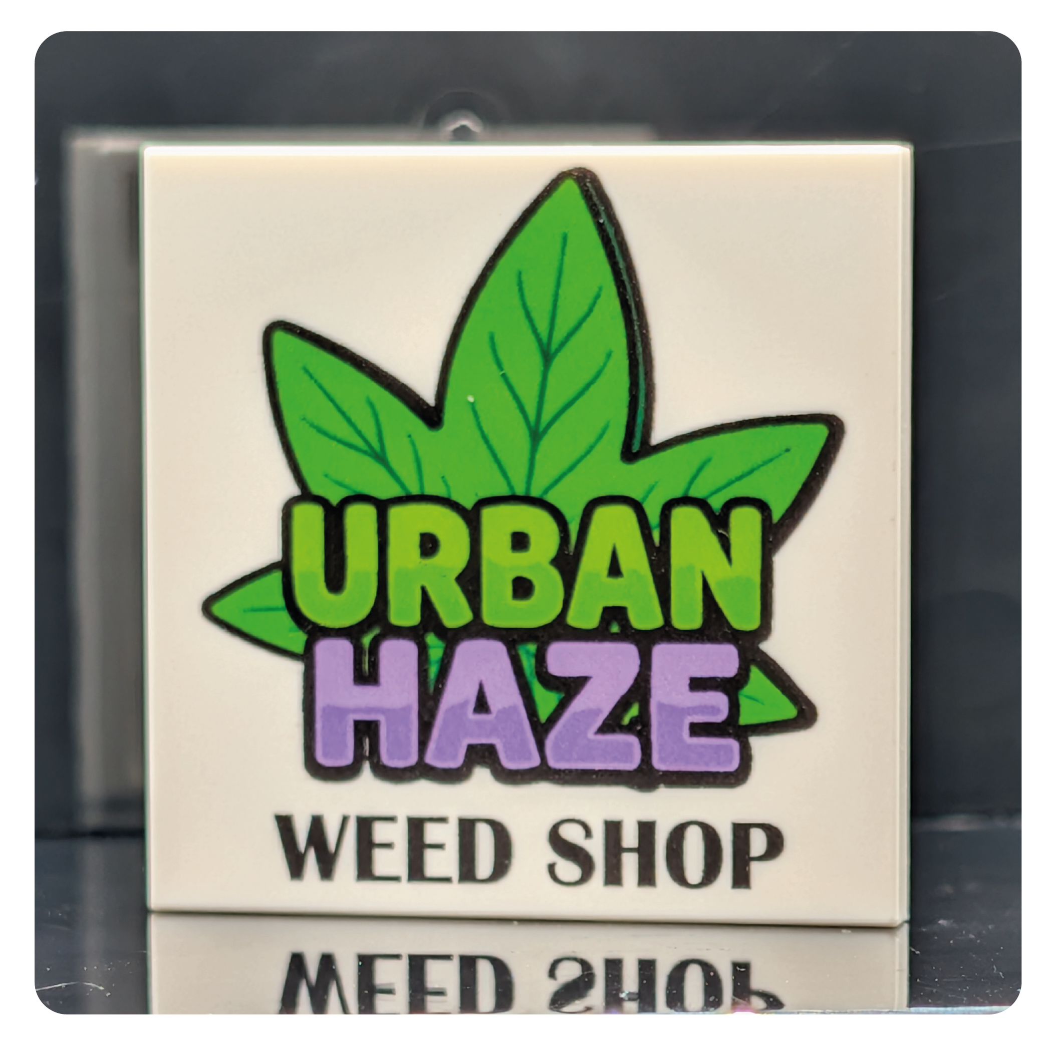 4x4 HoB Custom Tile - Urban Haze Logo