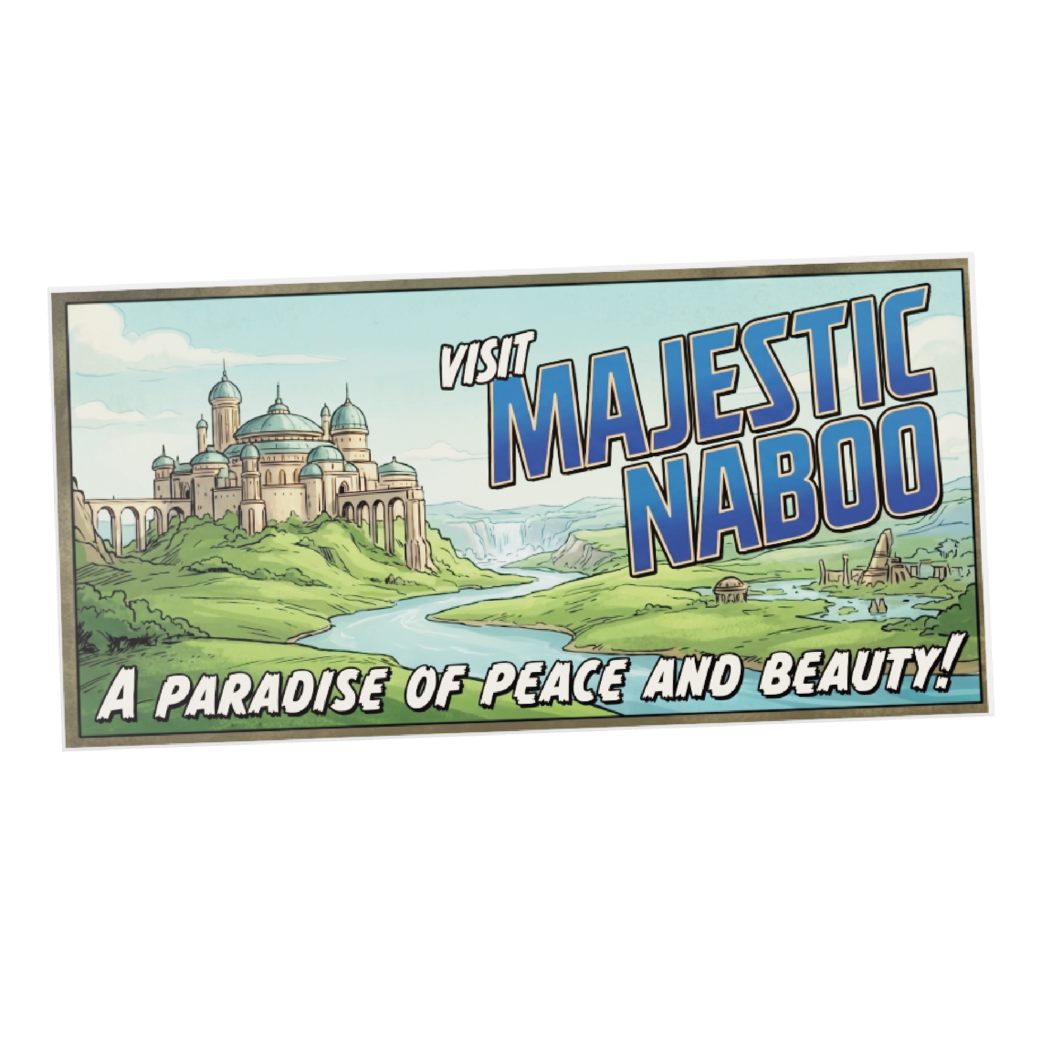 8x16 HoB Custom Tile - Visit Majestic Naboo Billboard