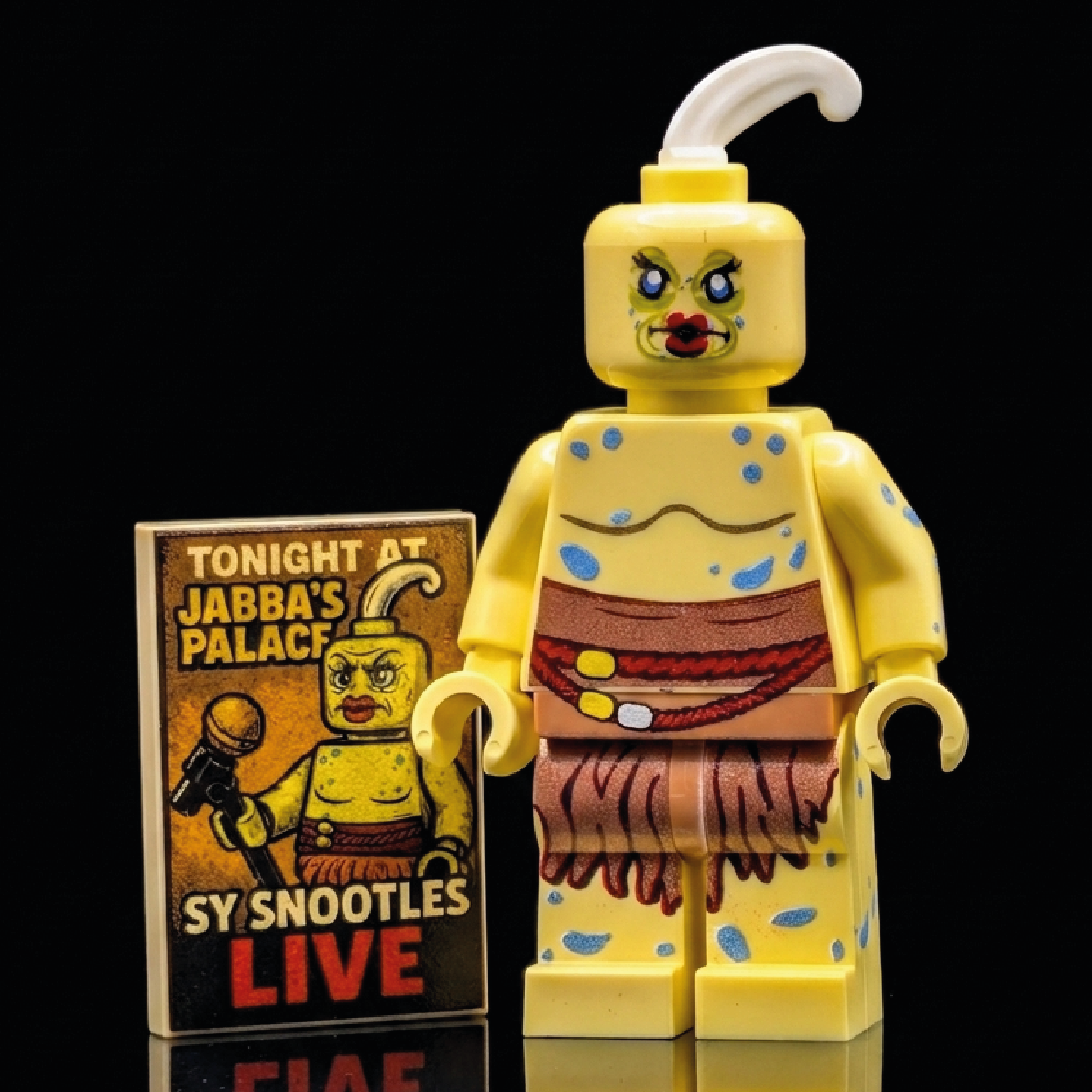 Minifigura Sy Snootles de SW Customs EDICIÓN LIMITADA