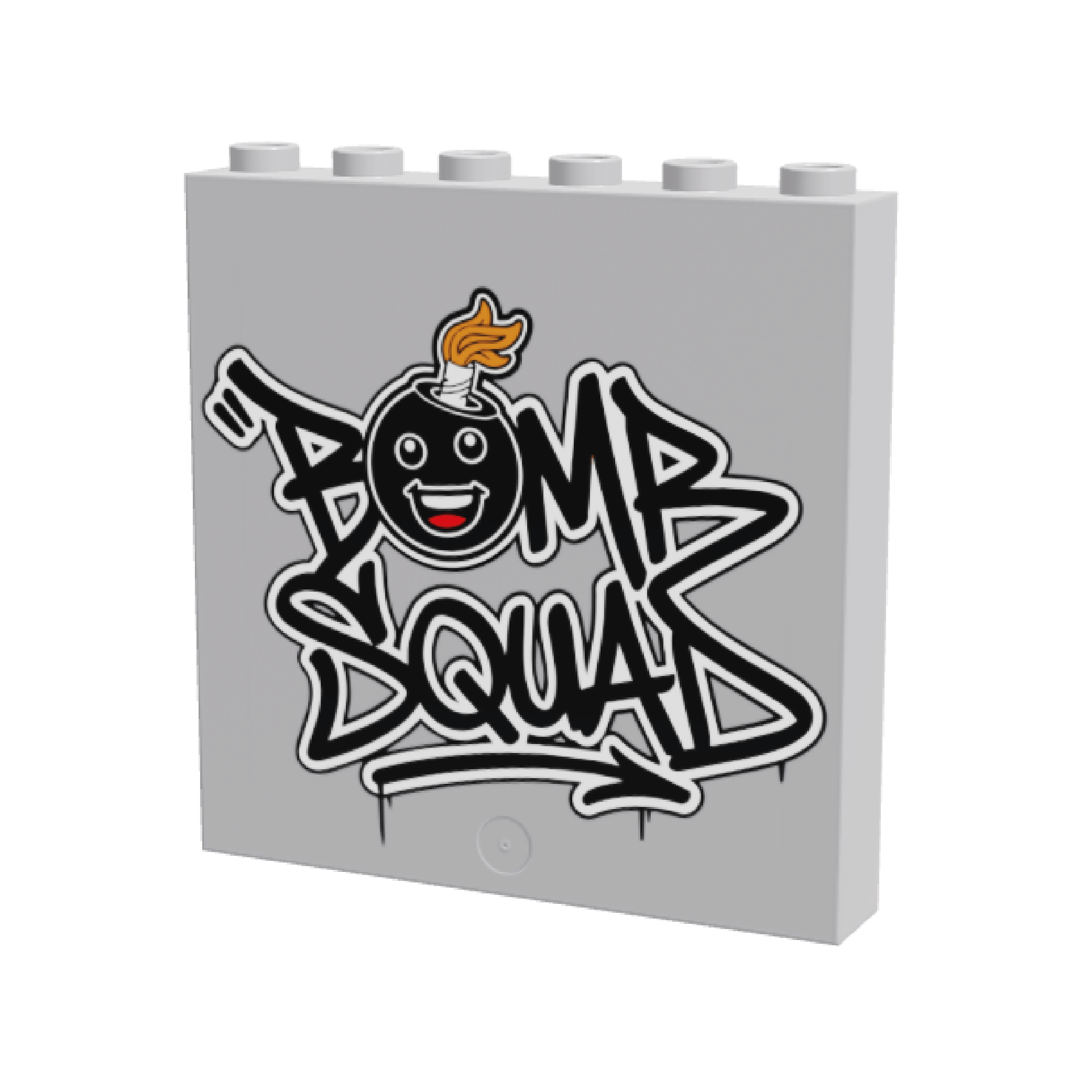 1x6x5 HoB Custom Panel - Wall Art Graffiti Bomb Squad