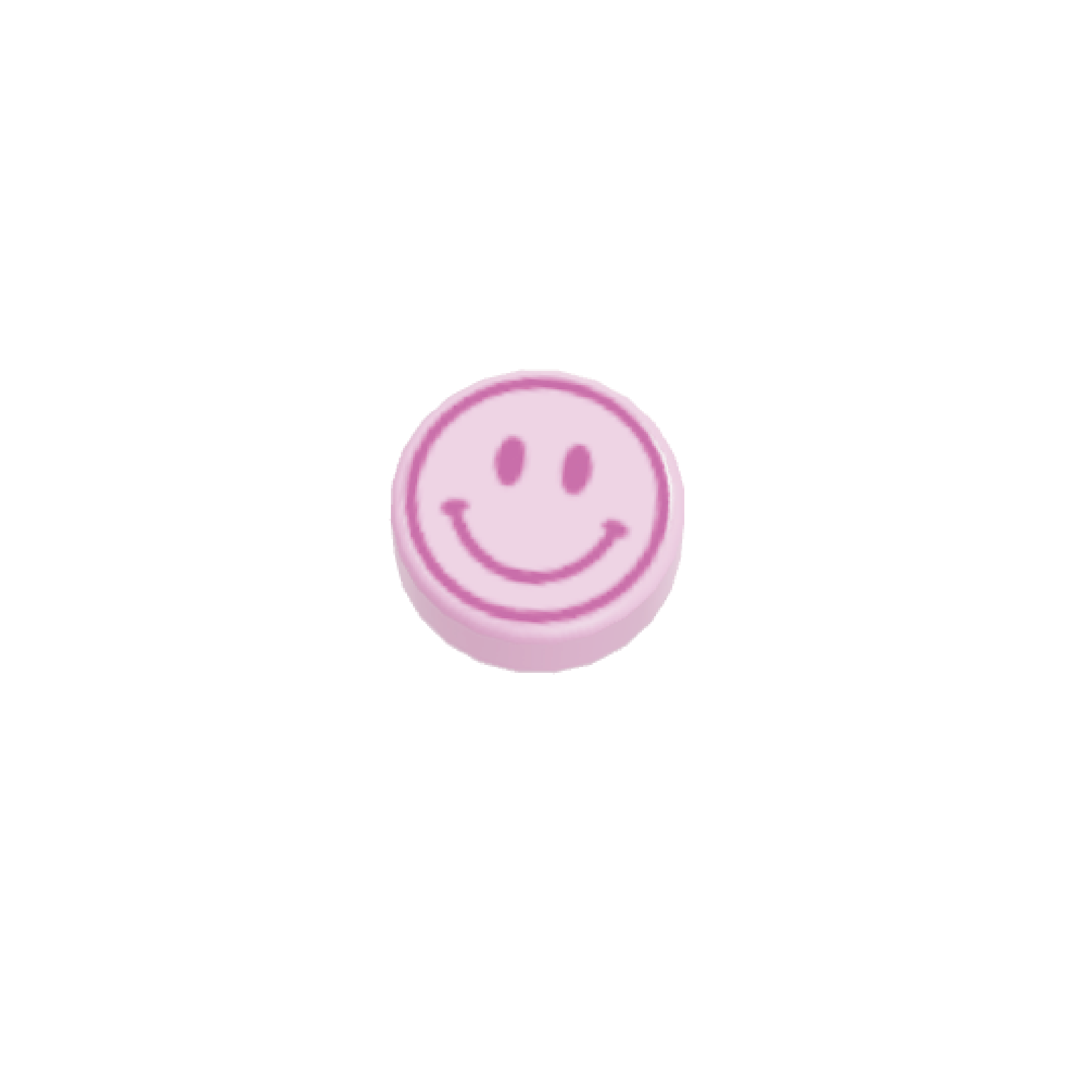 1x1 HoB Custom Round Tile - Happy Pill