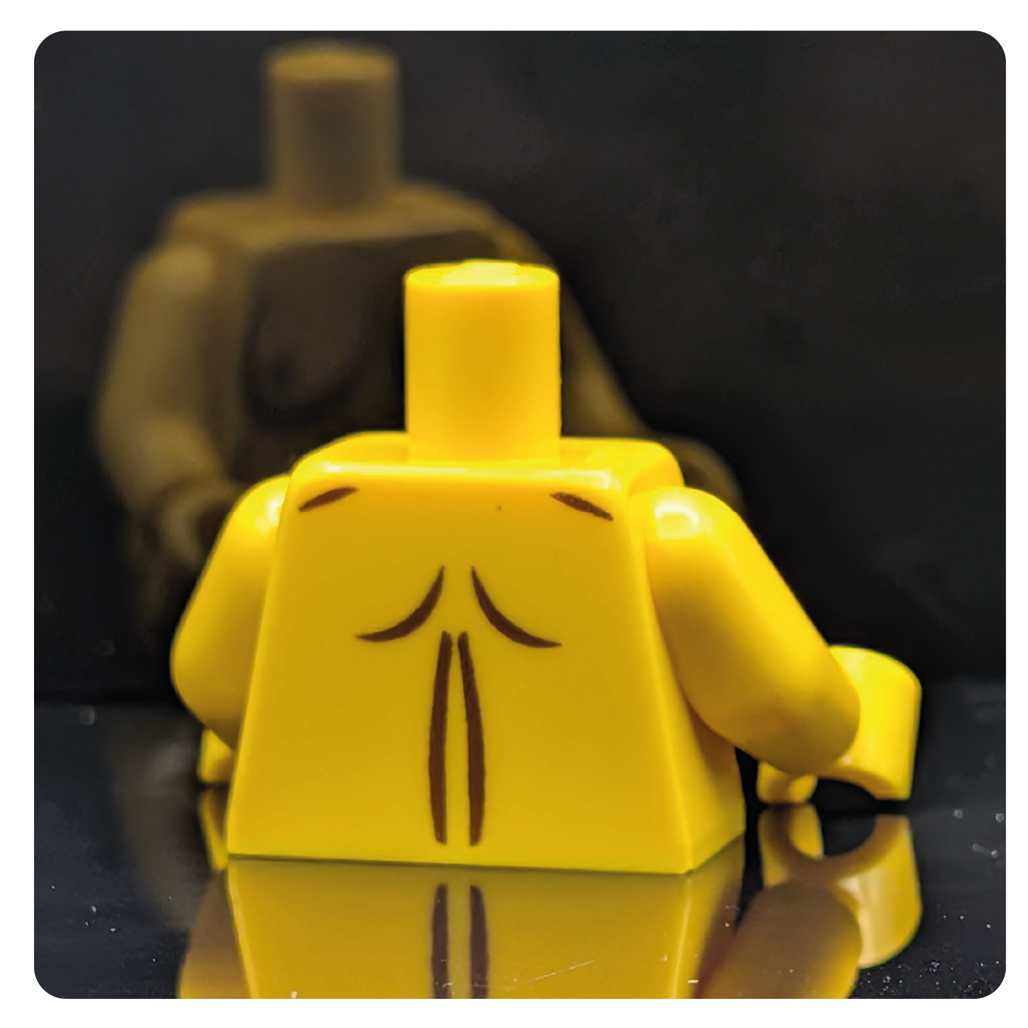 HoB Custom Torso - Boobies Chubby Yellow