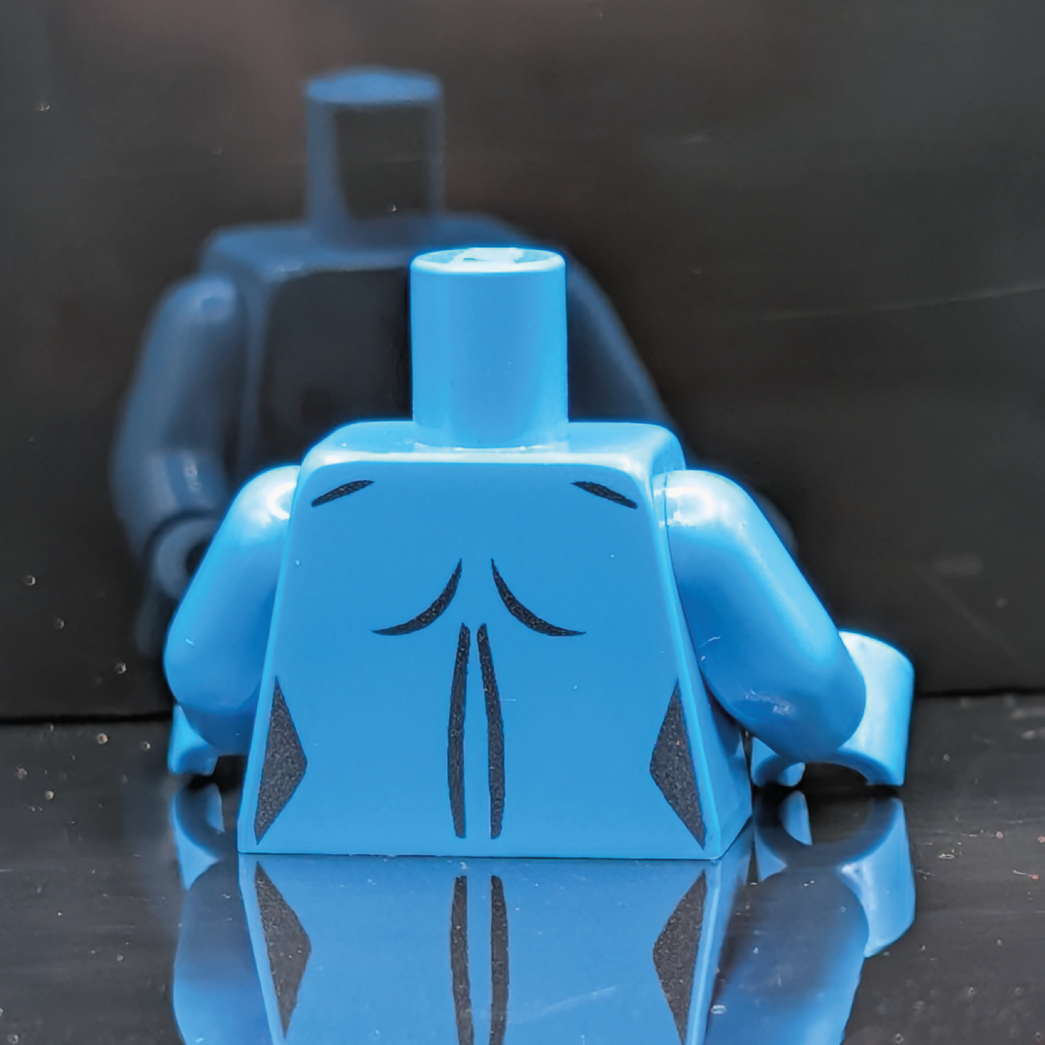 HoB Custom Torso - Boobies XL Twilek Blue