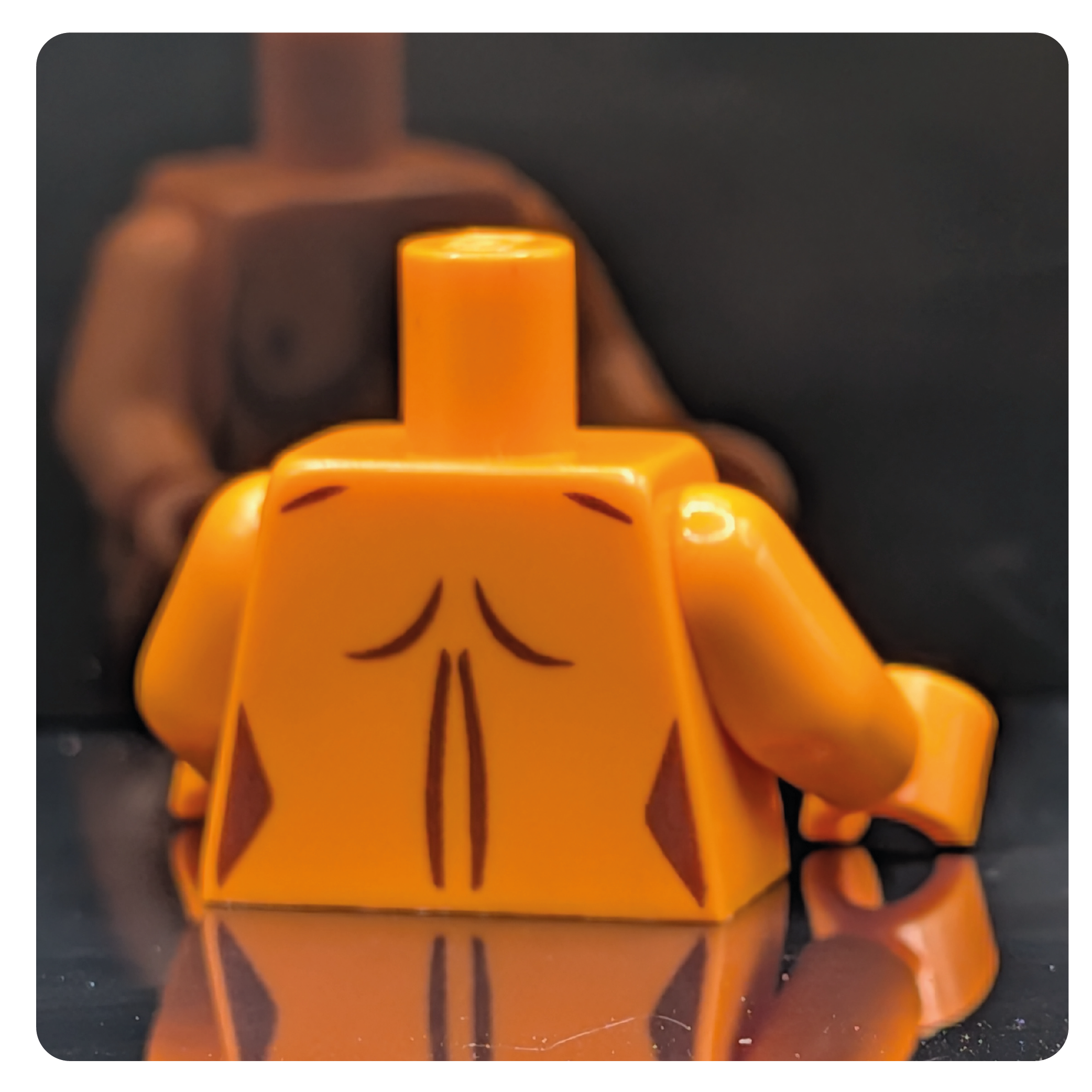 HoB Custom Torso - Boobies XL Togruta Orange