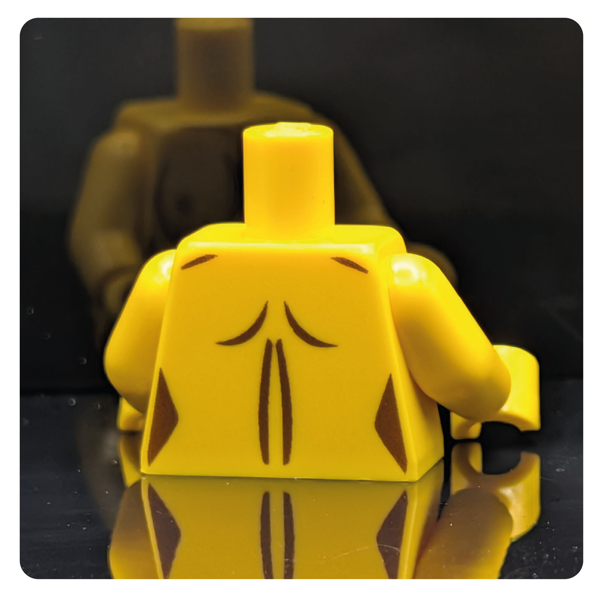 HoB Custom Torso - Boobies XL Yellow