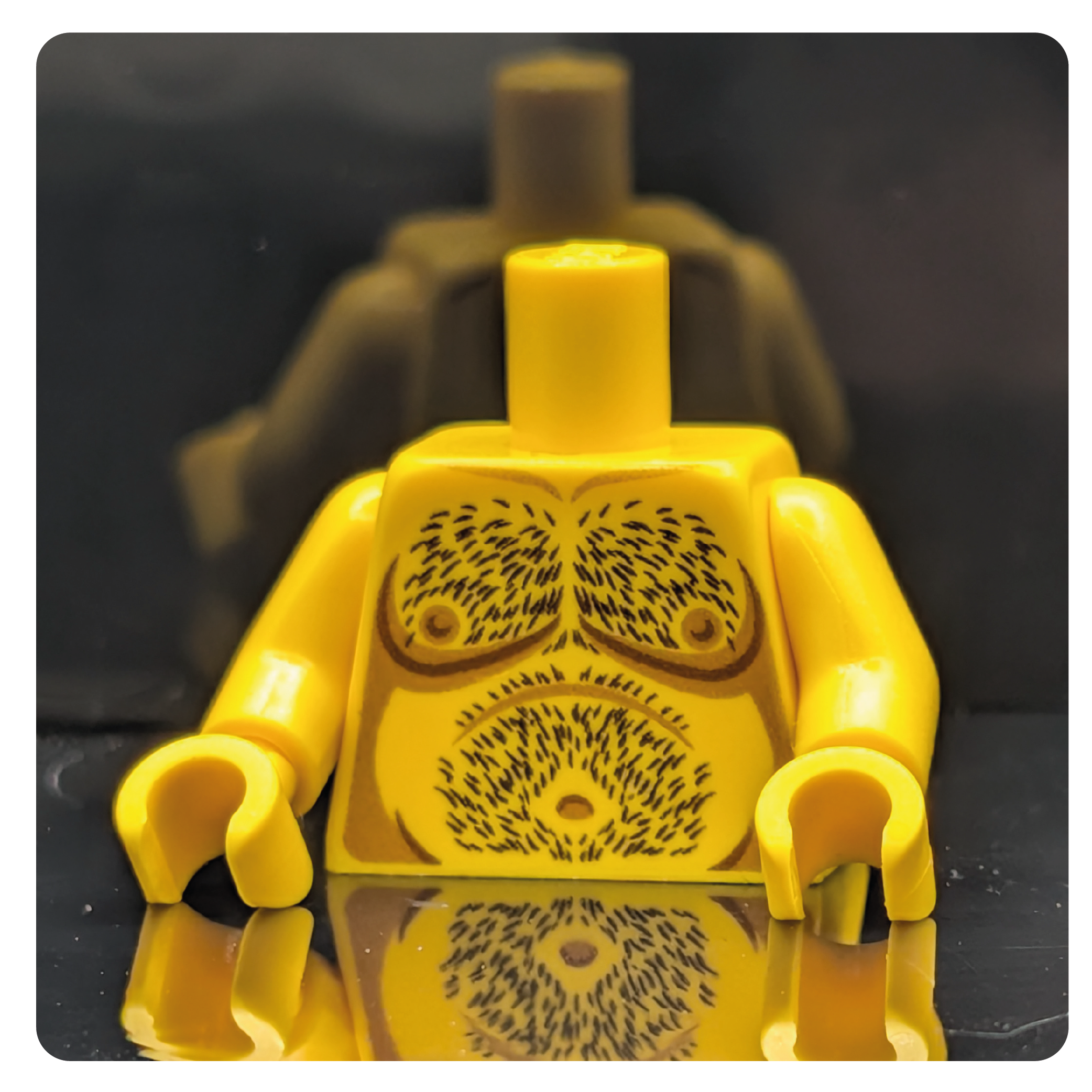 HoB Custom Torso - Chubby Hairy Yellow