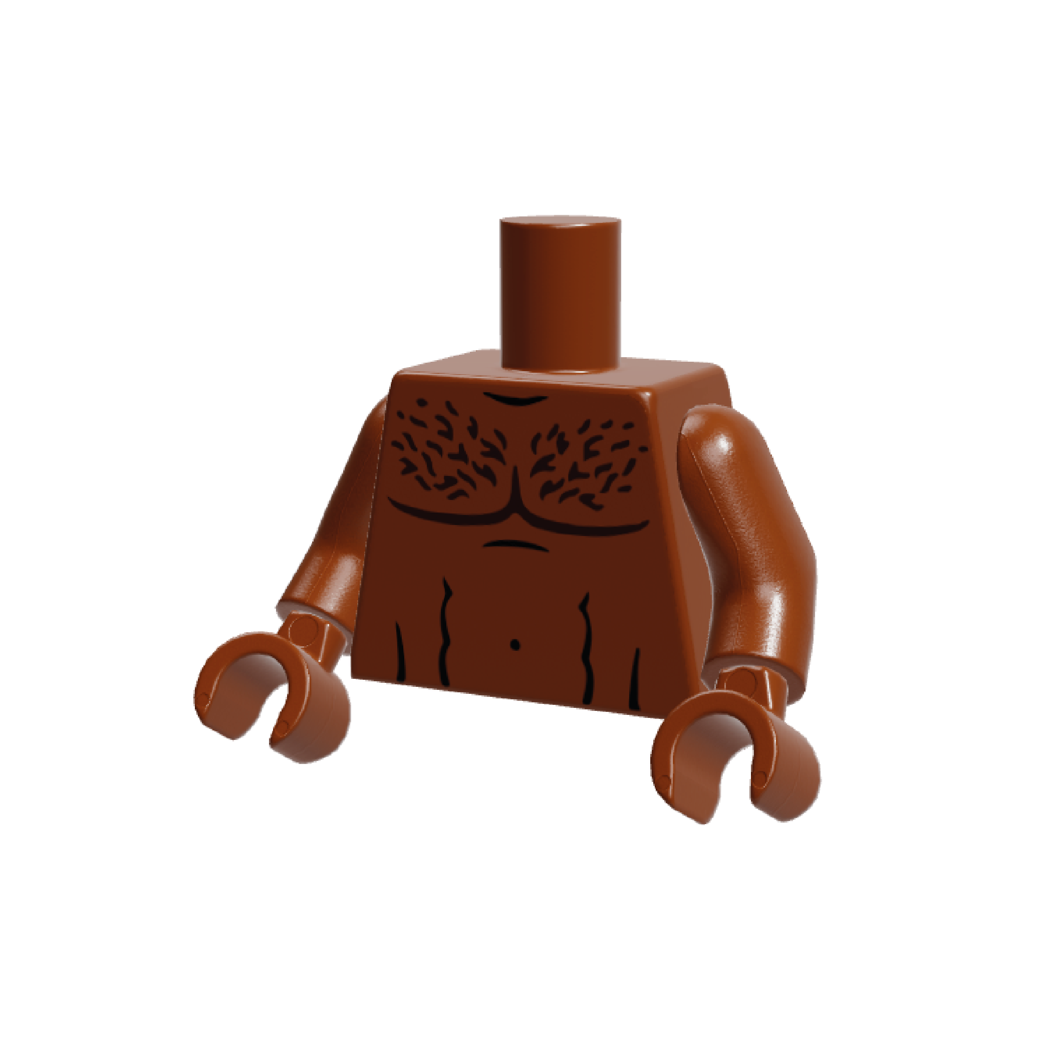 HoB Custom Torso - Hairy Buffalo Cowboy