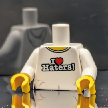 HoB Custom Torso - I Love Haters