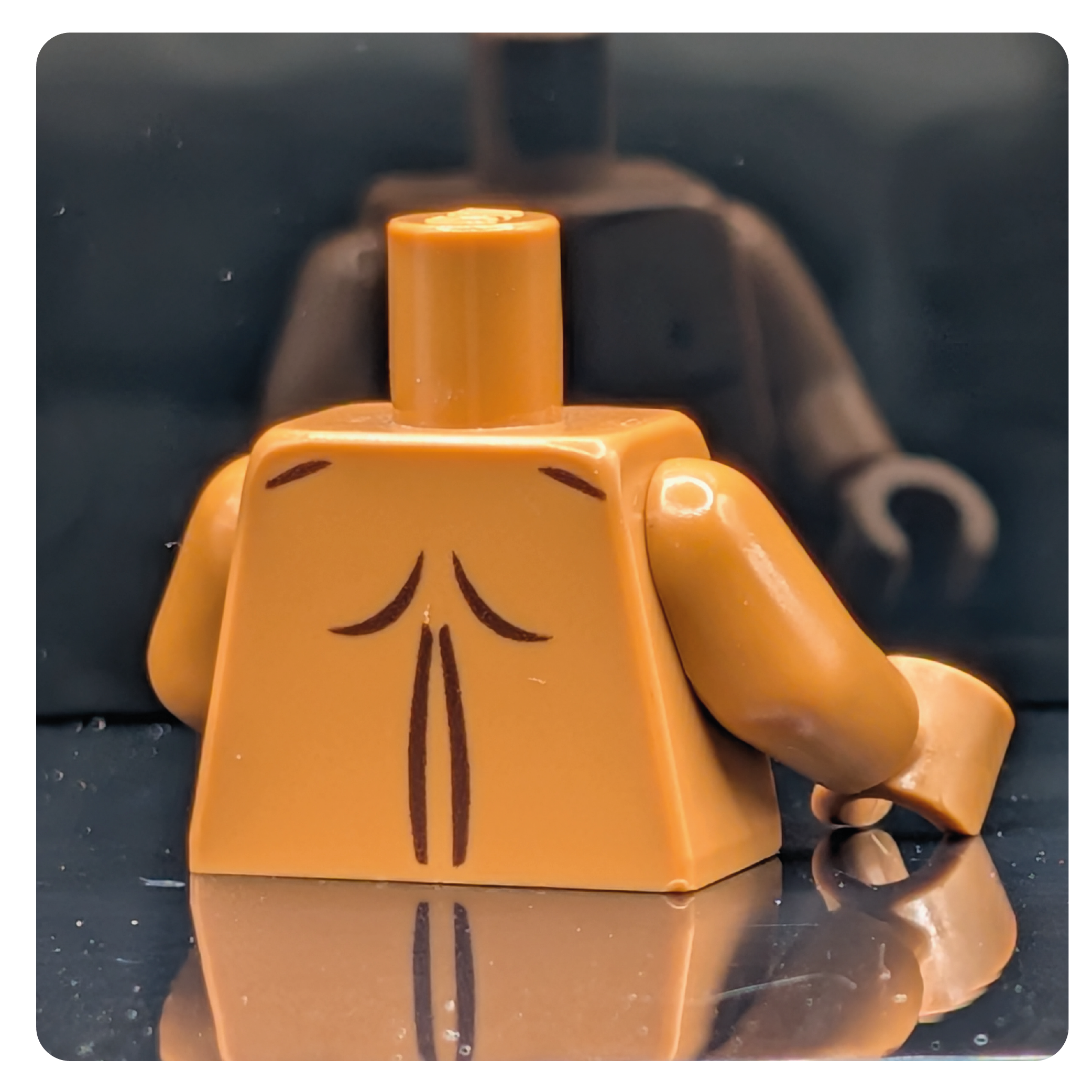 HoB Custom Torso - PECS Athletic Smooth Medium Nougat