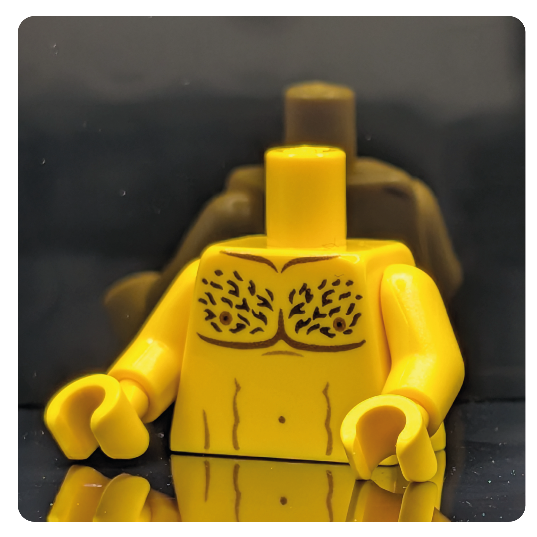 HoB Custom Torso - PECS Athletic Hairy Yellow