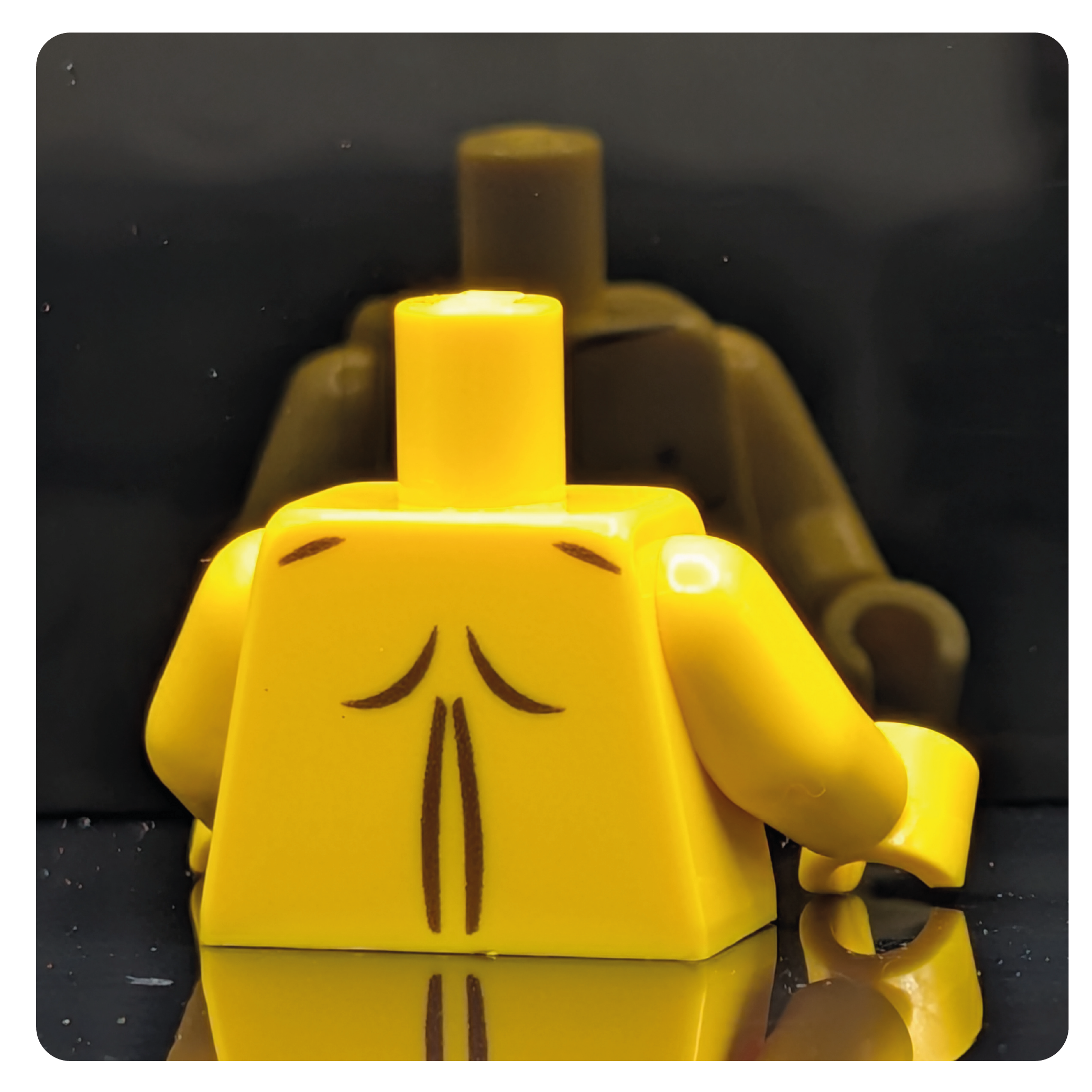 HoB Custom Torso - PECS Athletic Smooth Yellow