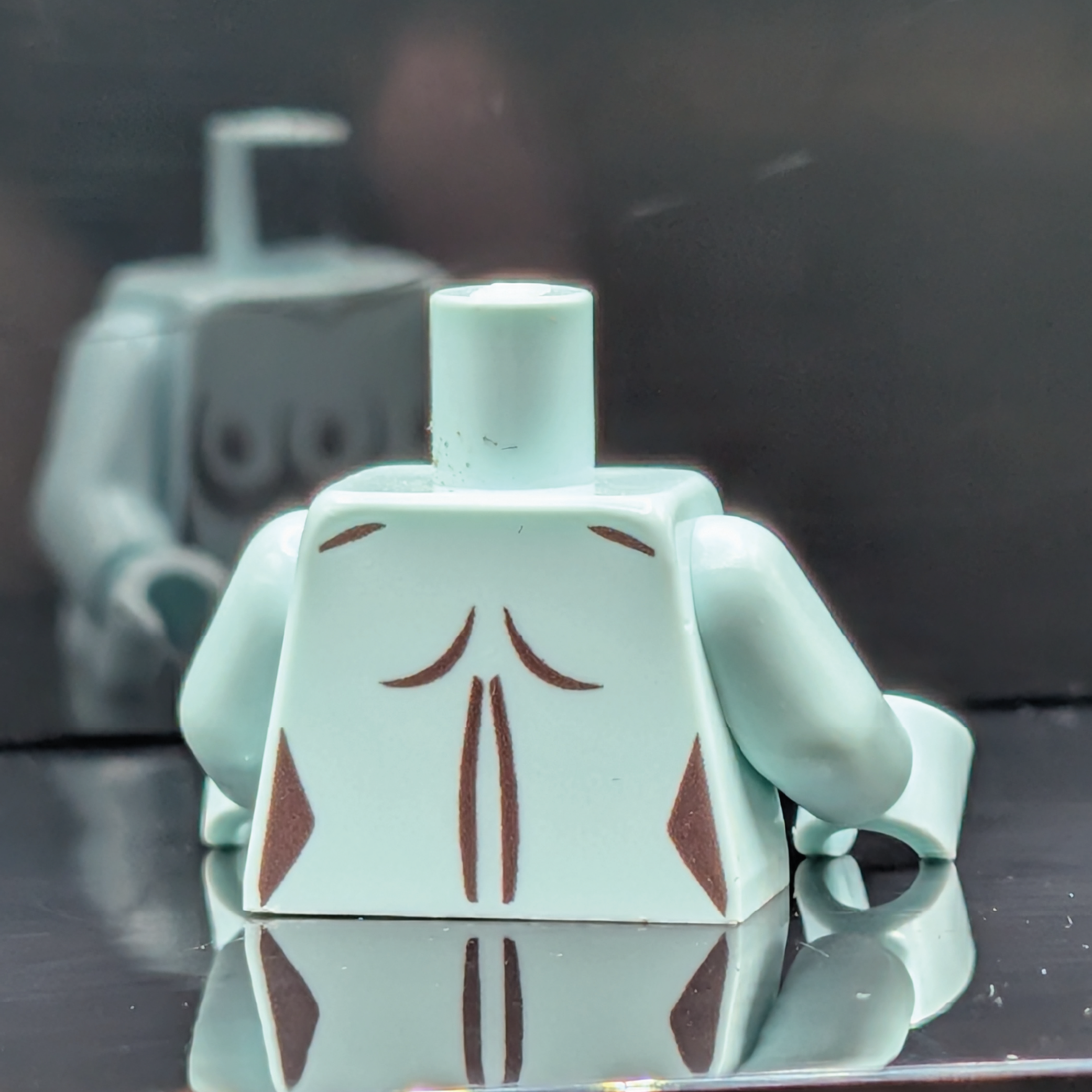 HoB Custom Torso - Triple Boobies Light Aqua