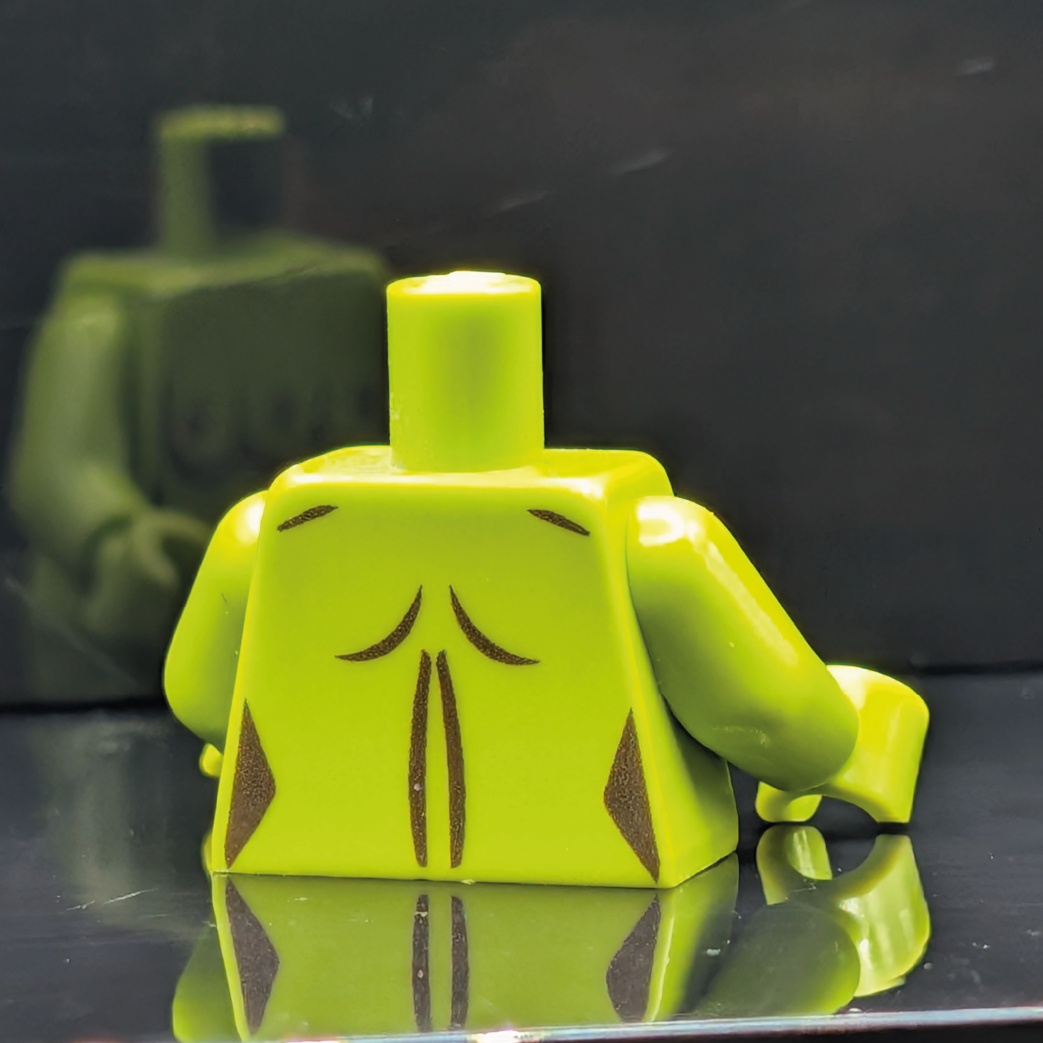 HoB Custom Torso - Triple Boobies Twilek Lime