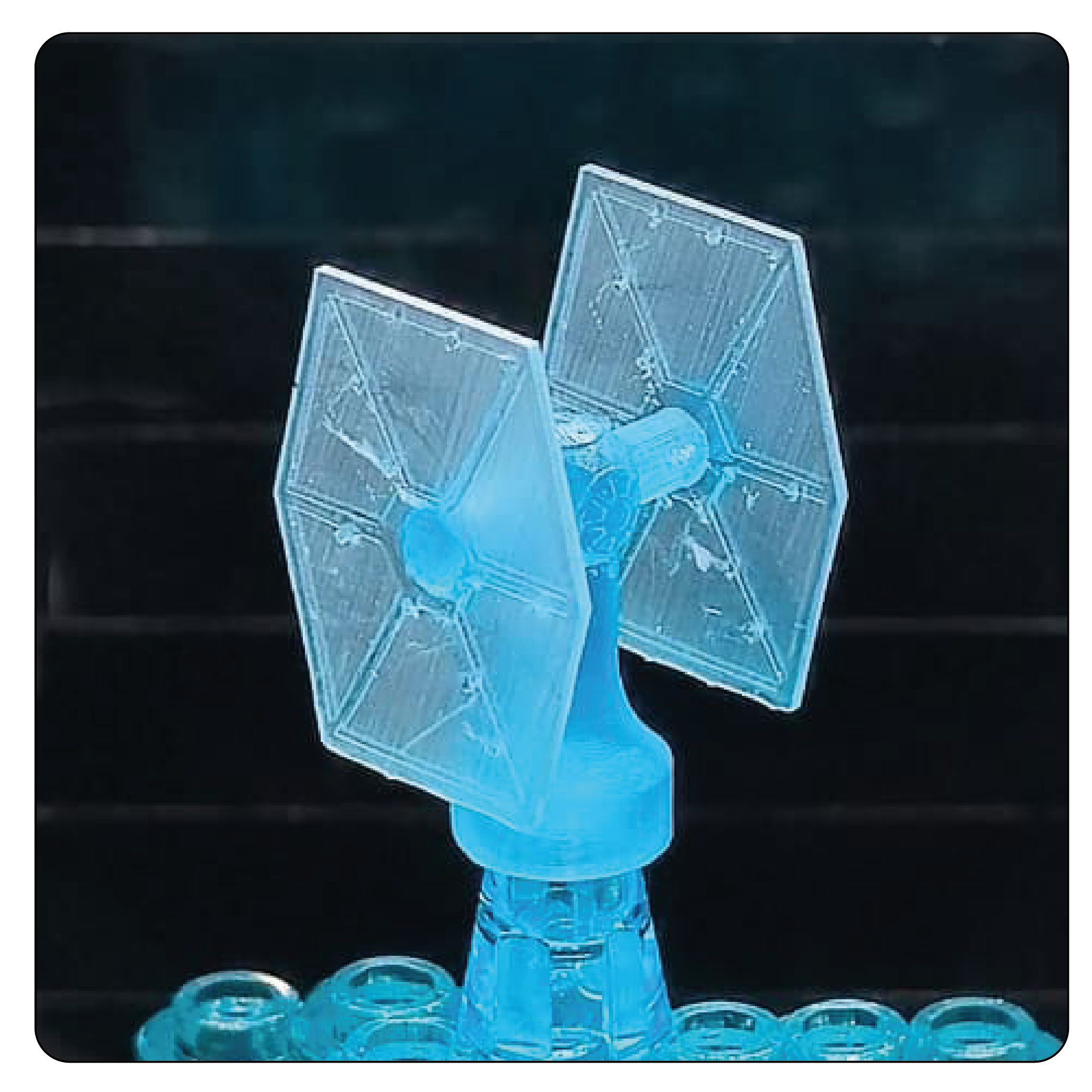 HoB 3D Holo Systems - Hologram Ship TIE Fighter