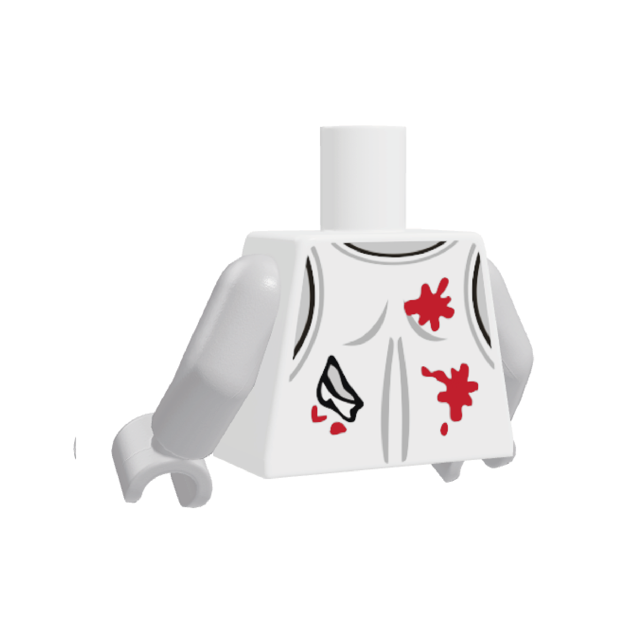 HoB Custom Torso - Tanktop Zombie