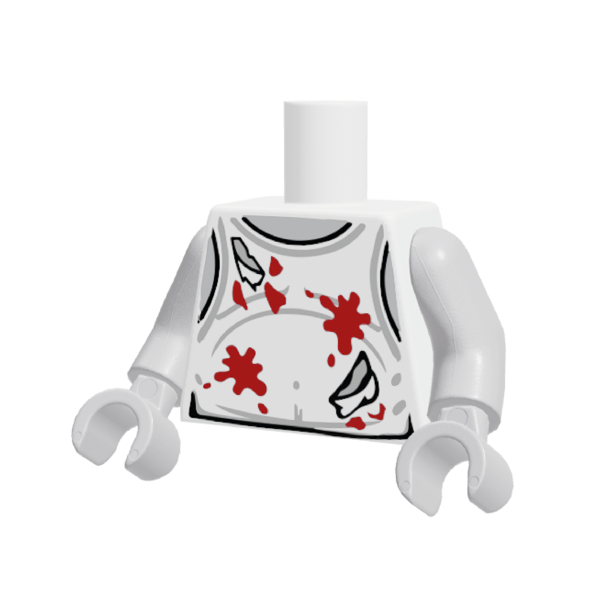 HoB Custom Torso - Tanktop Zombie