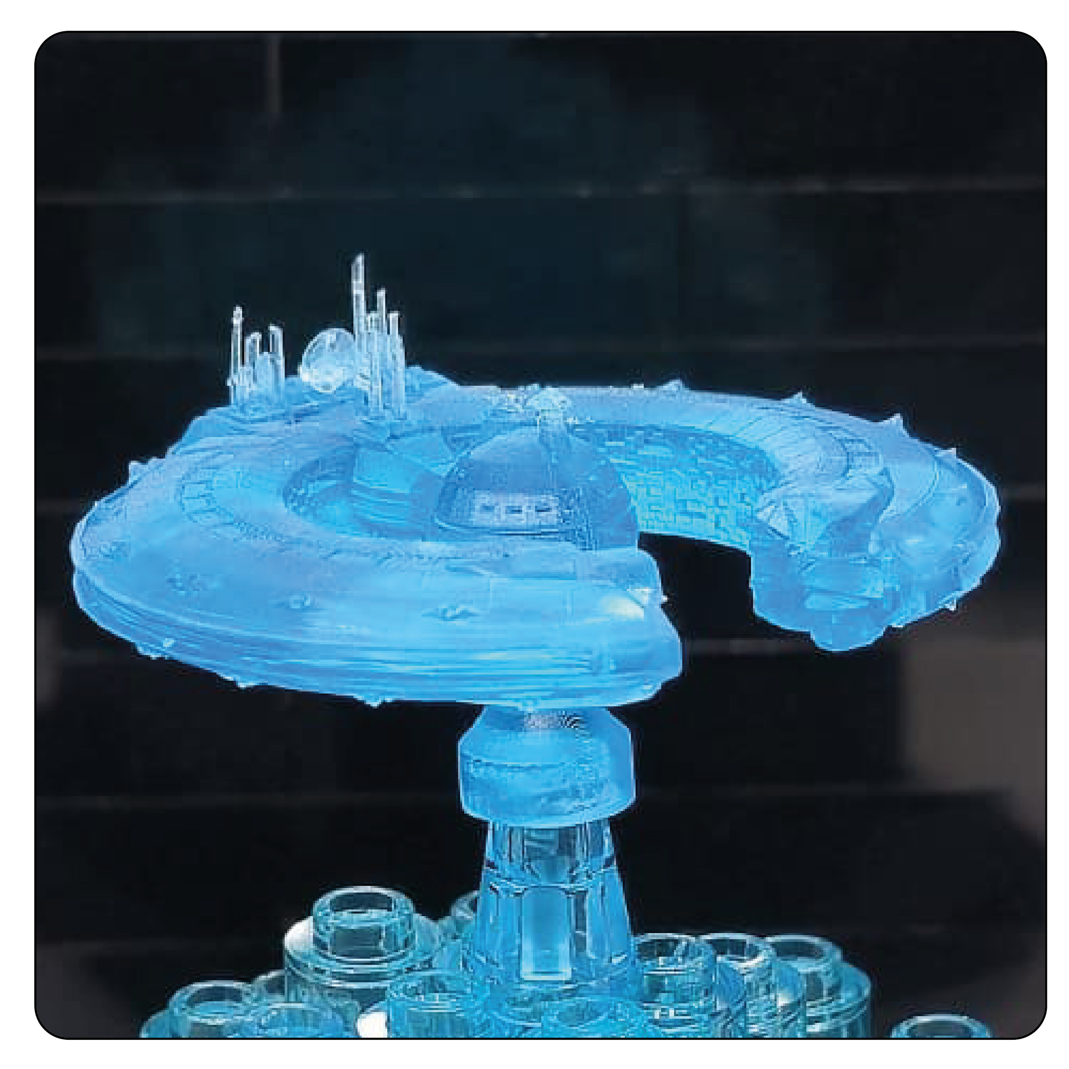 HoB 3D Holo Systems - Hologram Ship Lucrehulk