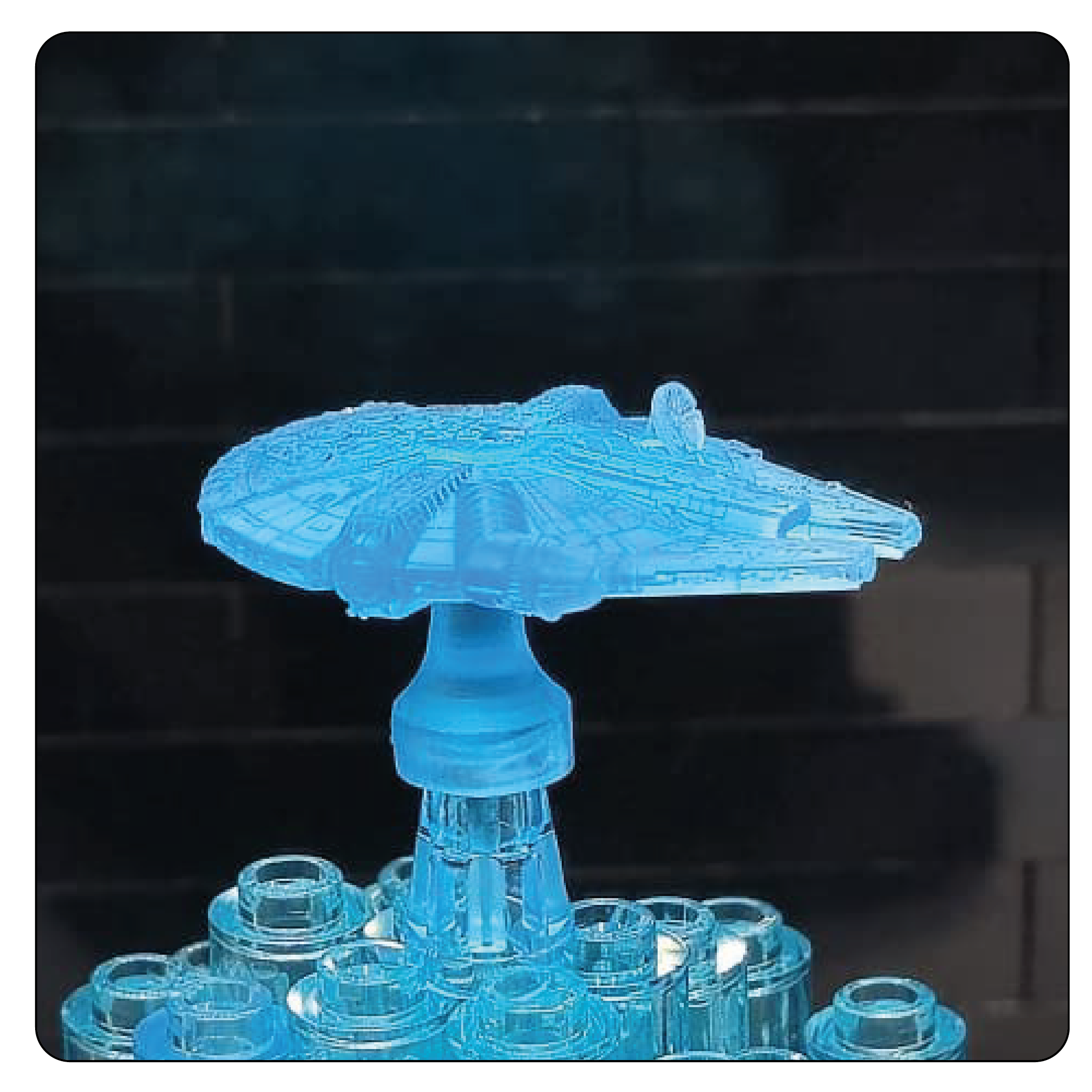 HoB 3D Holo Systems - Hologram Ship Falcon