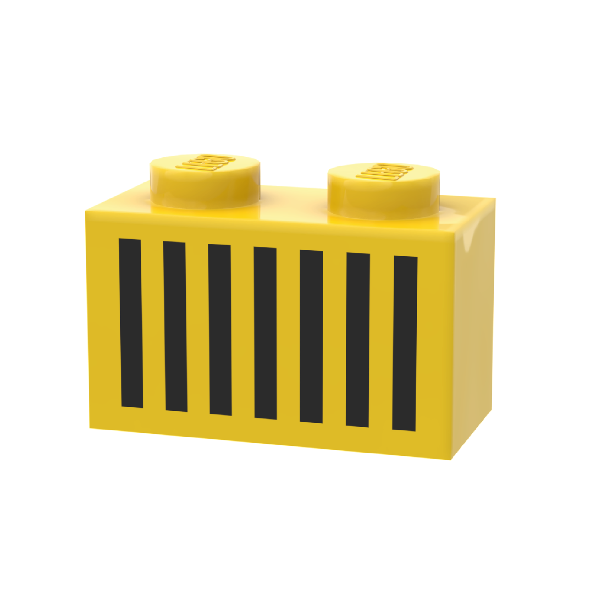 Líneas verticales de ladrillos LEGO® 1x2