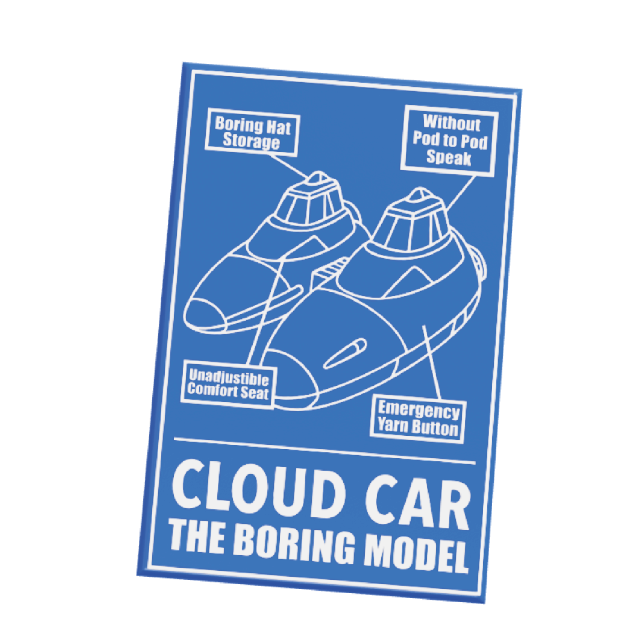 SW Customs 2x3 Tile Blueprint Cloud Car