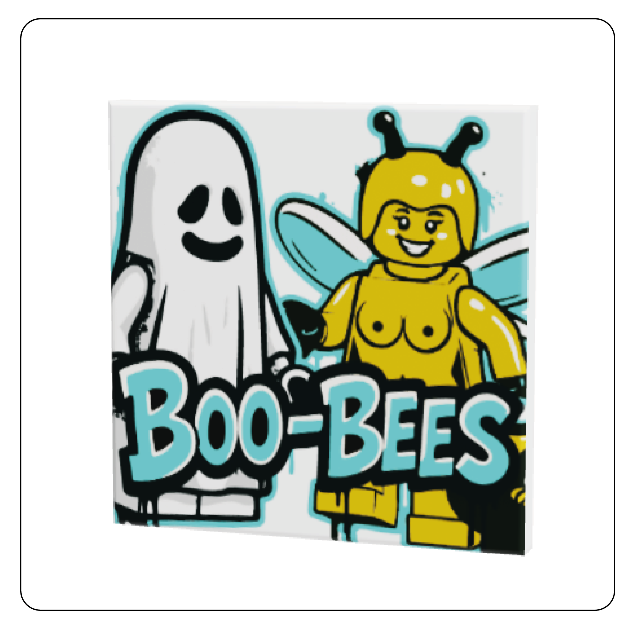 Red Light District - 4x4 Tile Boo-Bees