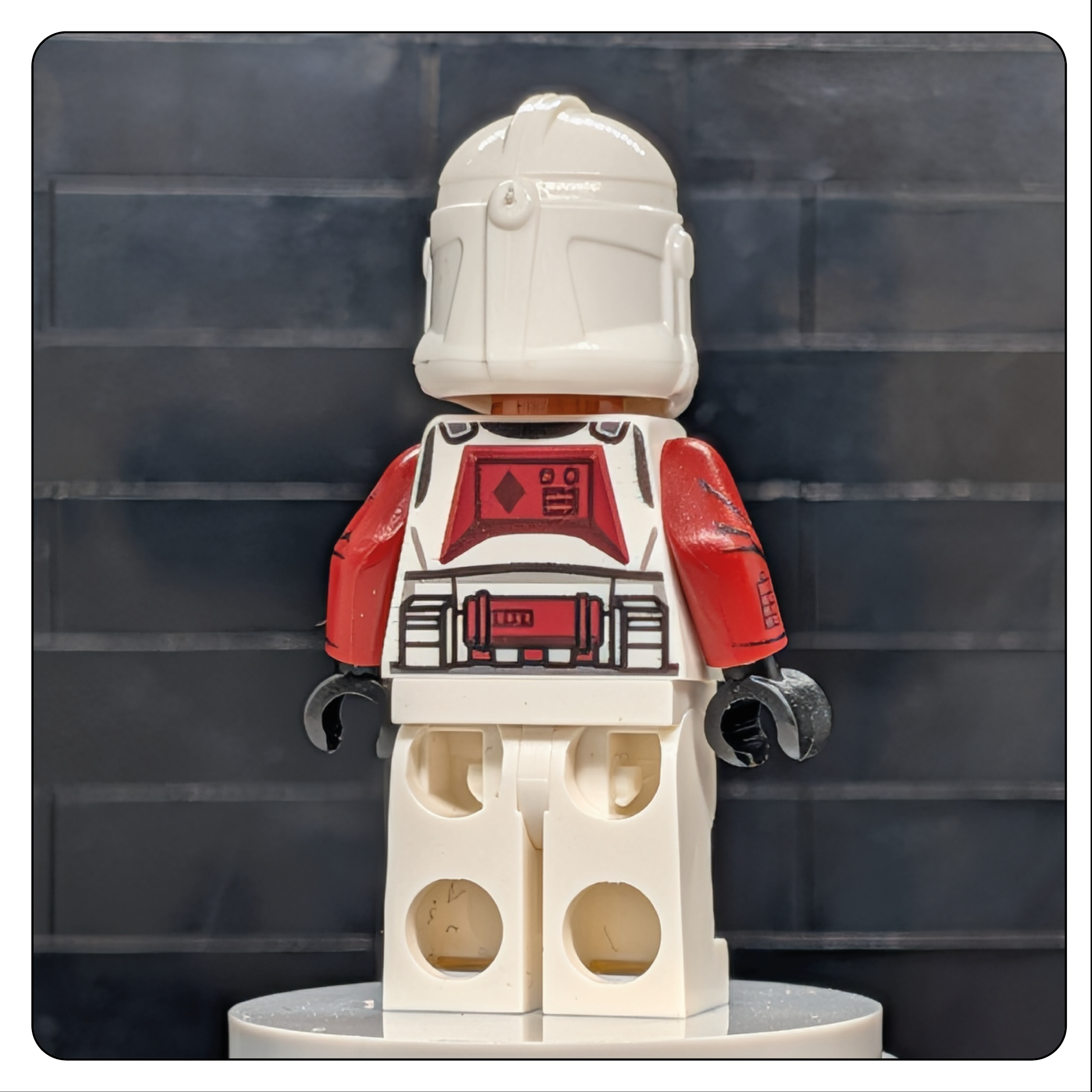 SW Customs Collectible Figure - Ace of Diamonds Clone Trooper