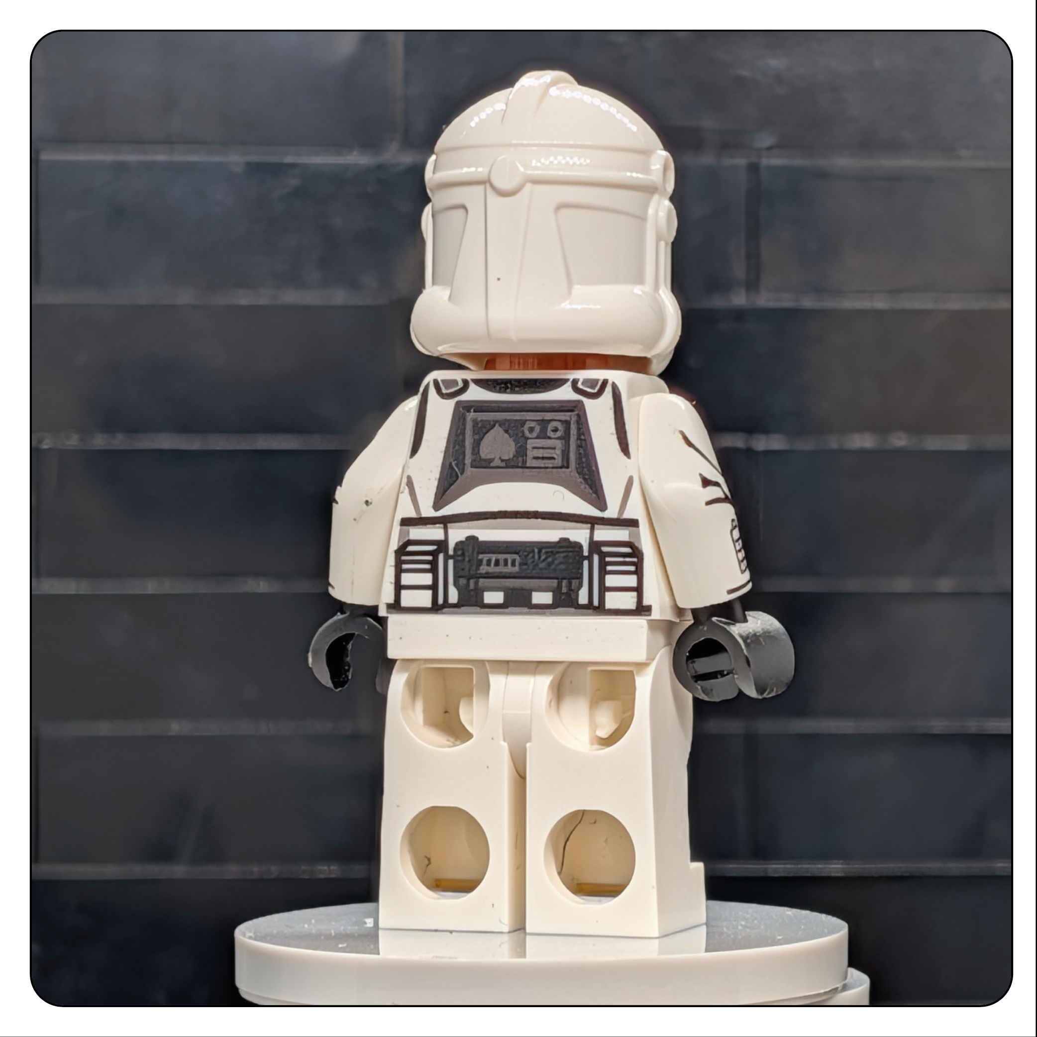 SW Customs Collectible Figure - Ace of Spades Clone Trooper