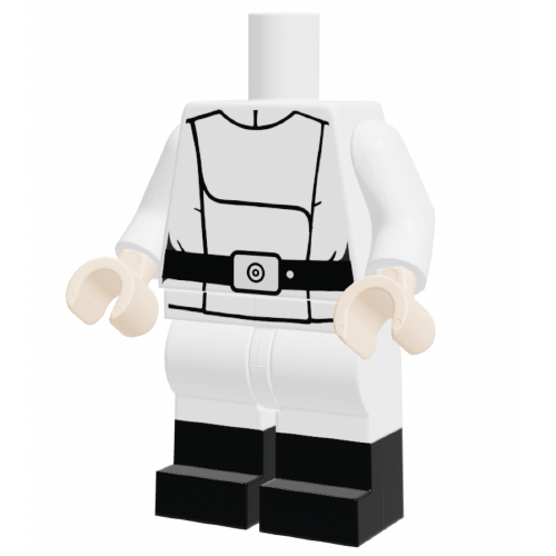 Oficial de Aduanas de la República del Sudoeste en Blanco