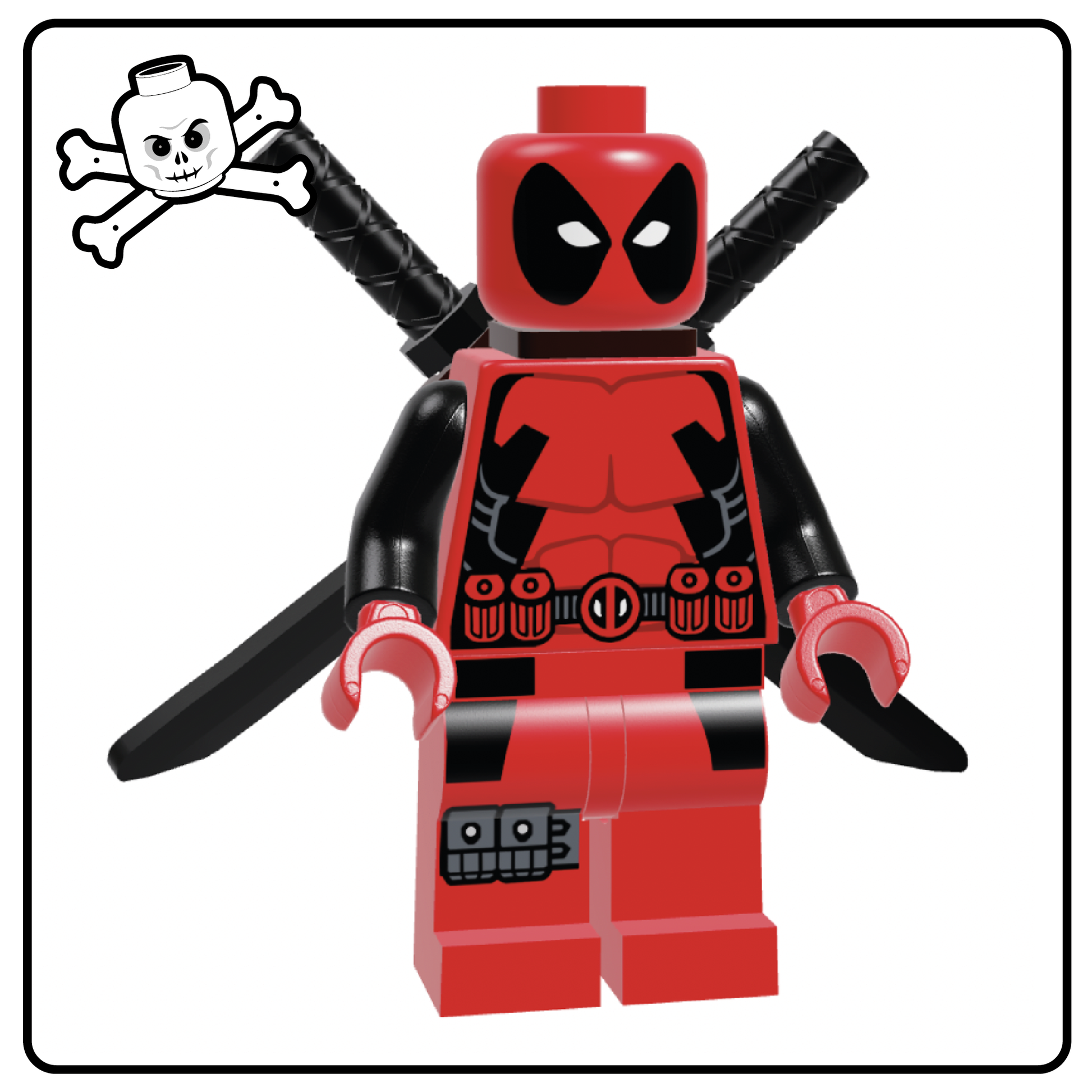 Lego deadpool minifigure hot sale value