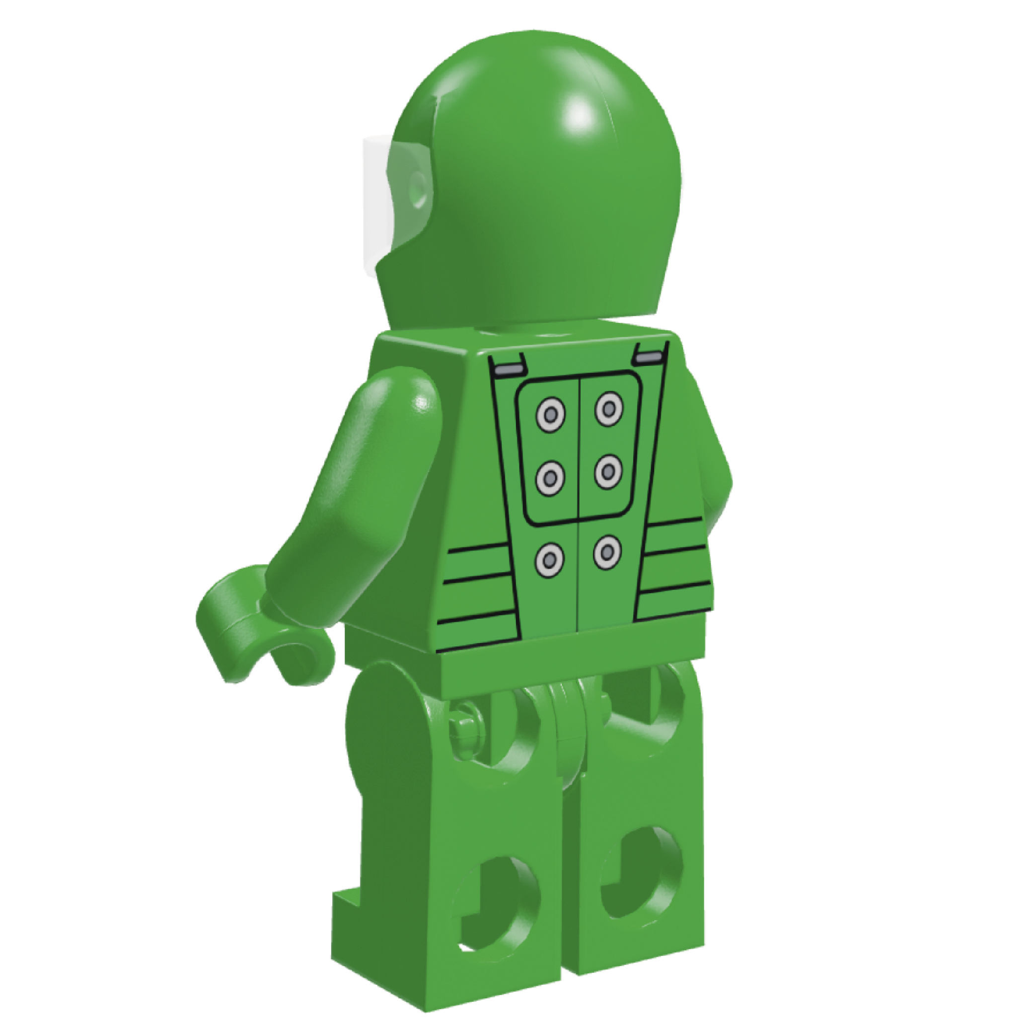 GotG Spacesuit Green Body by Brickotar