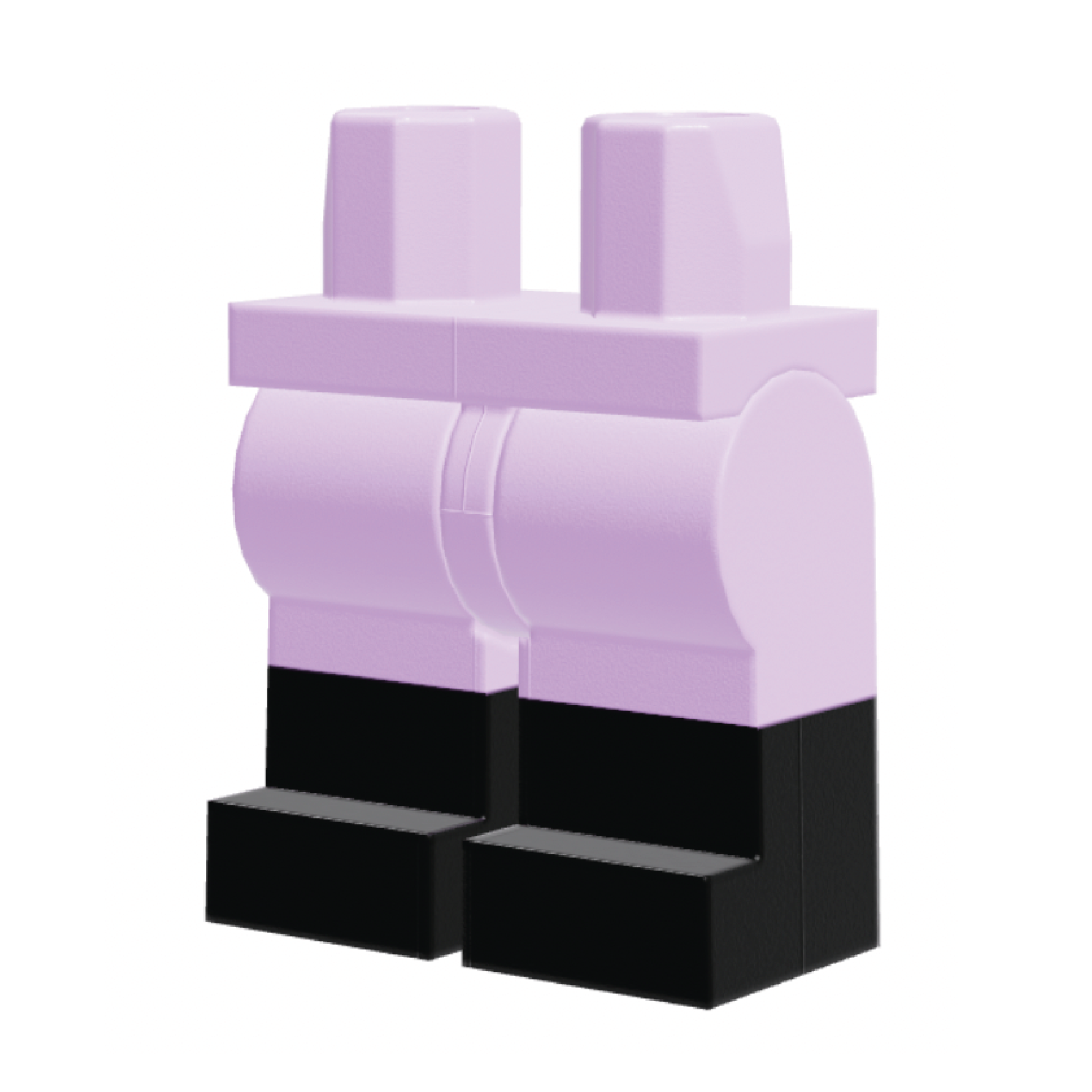 LEGO® Legs with Black Boots