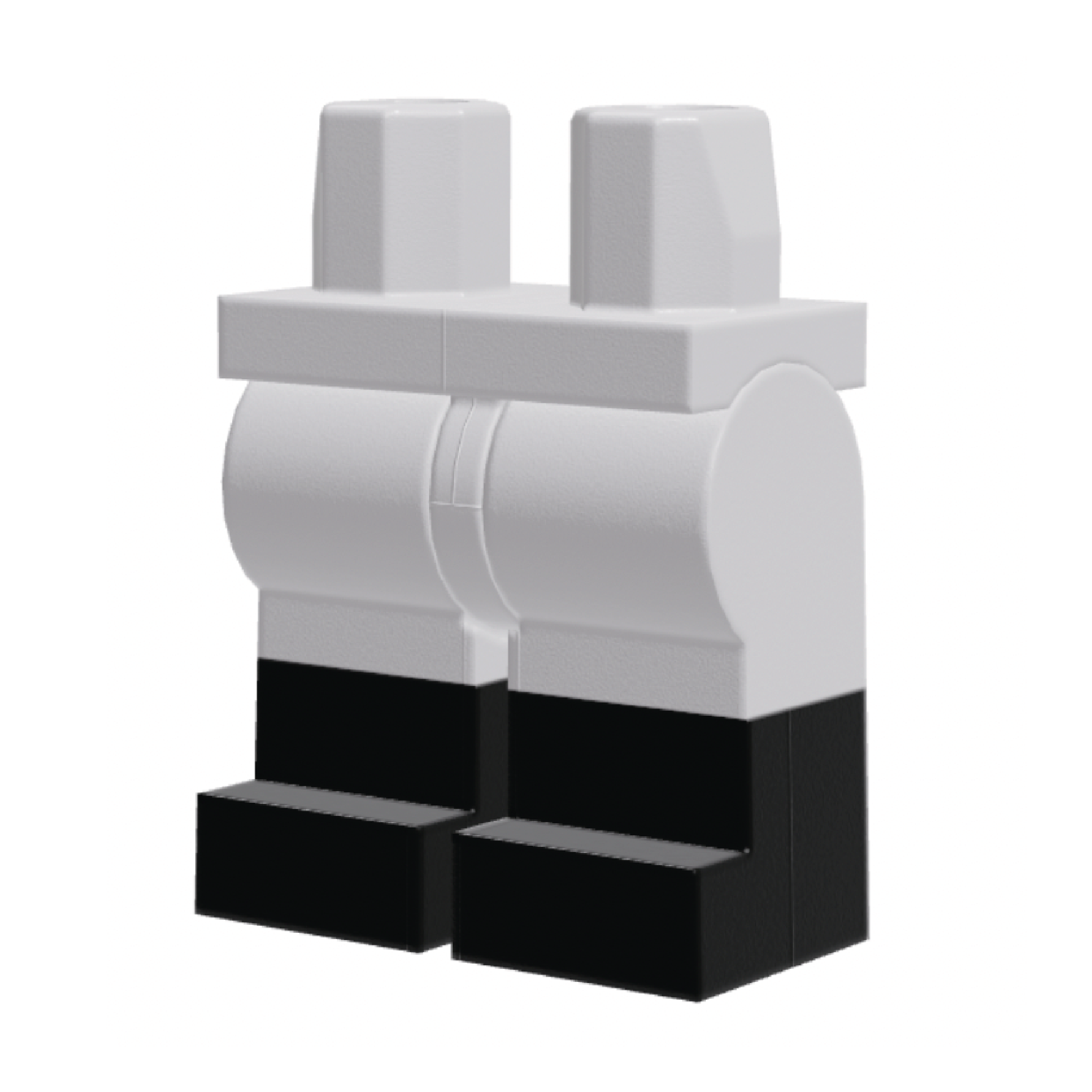 LEGO® Legs with Black Boots