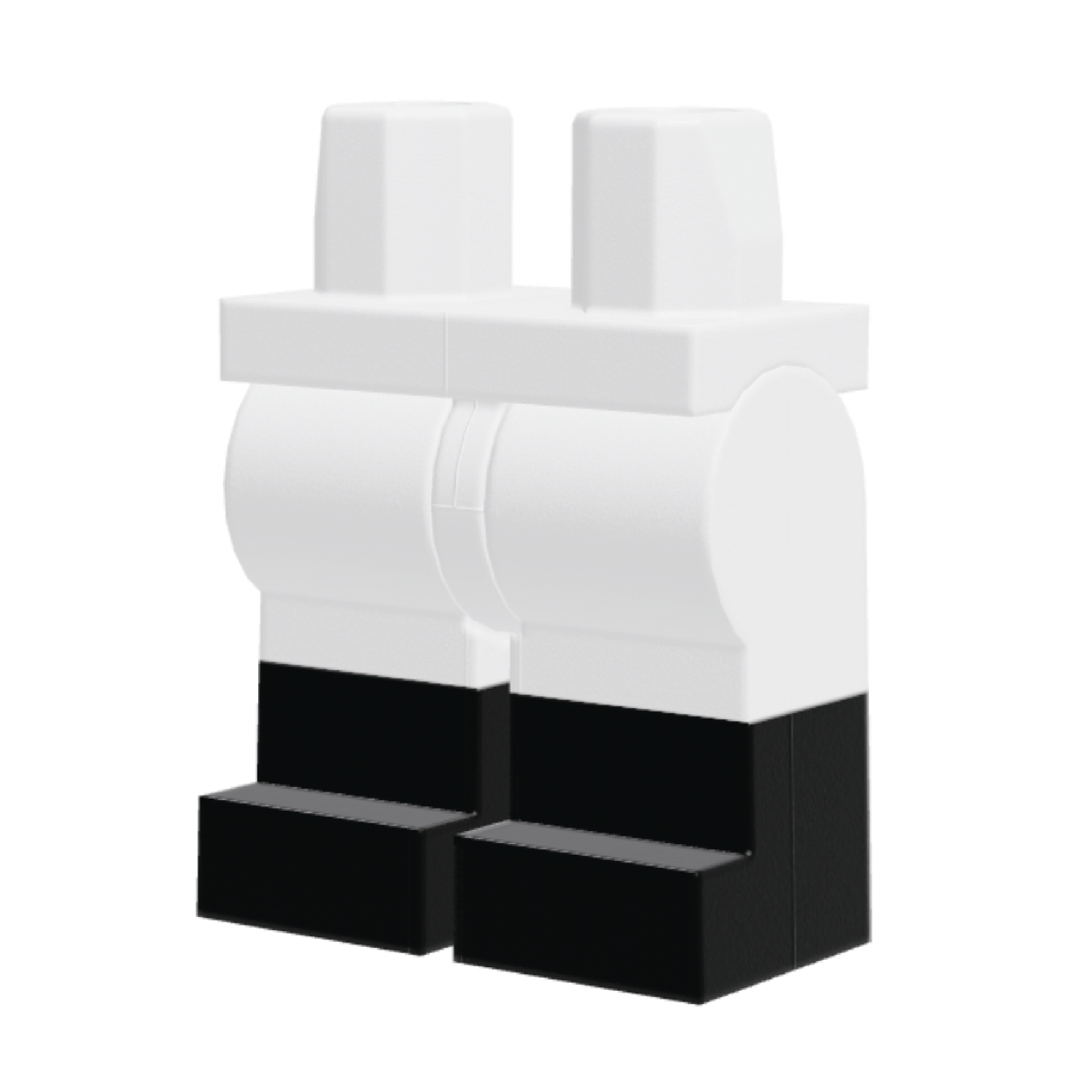 LEGO® Legs with Black Boots