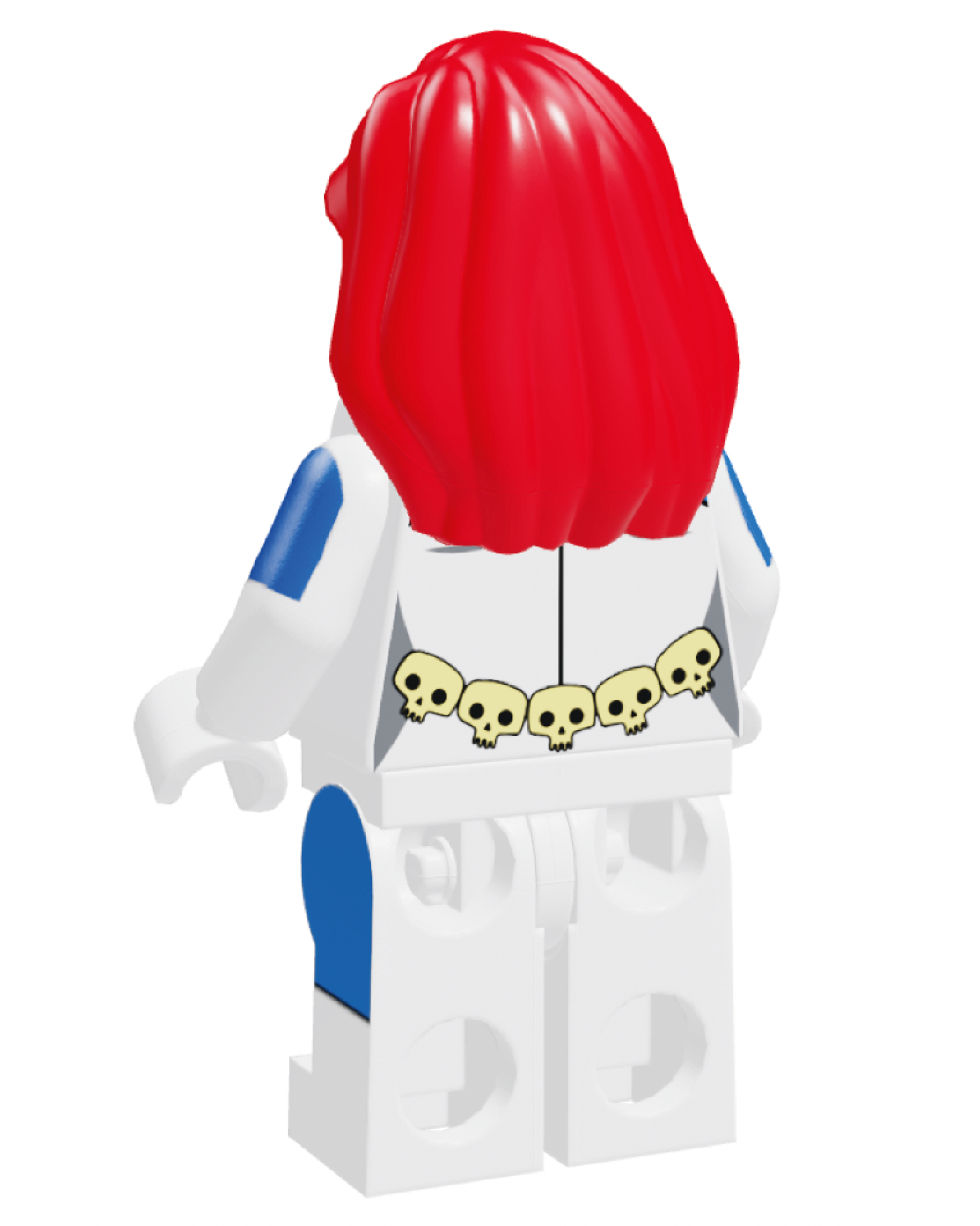 The Red Hair Shapeshifter Minifigure by Brickotar