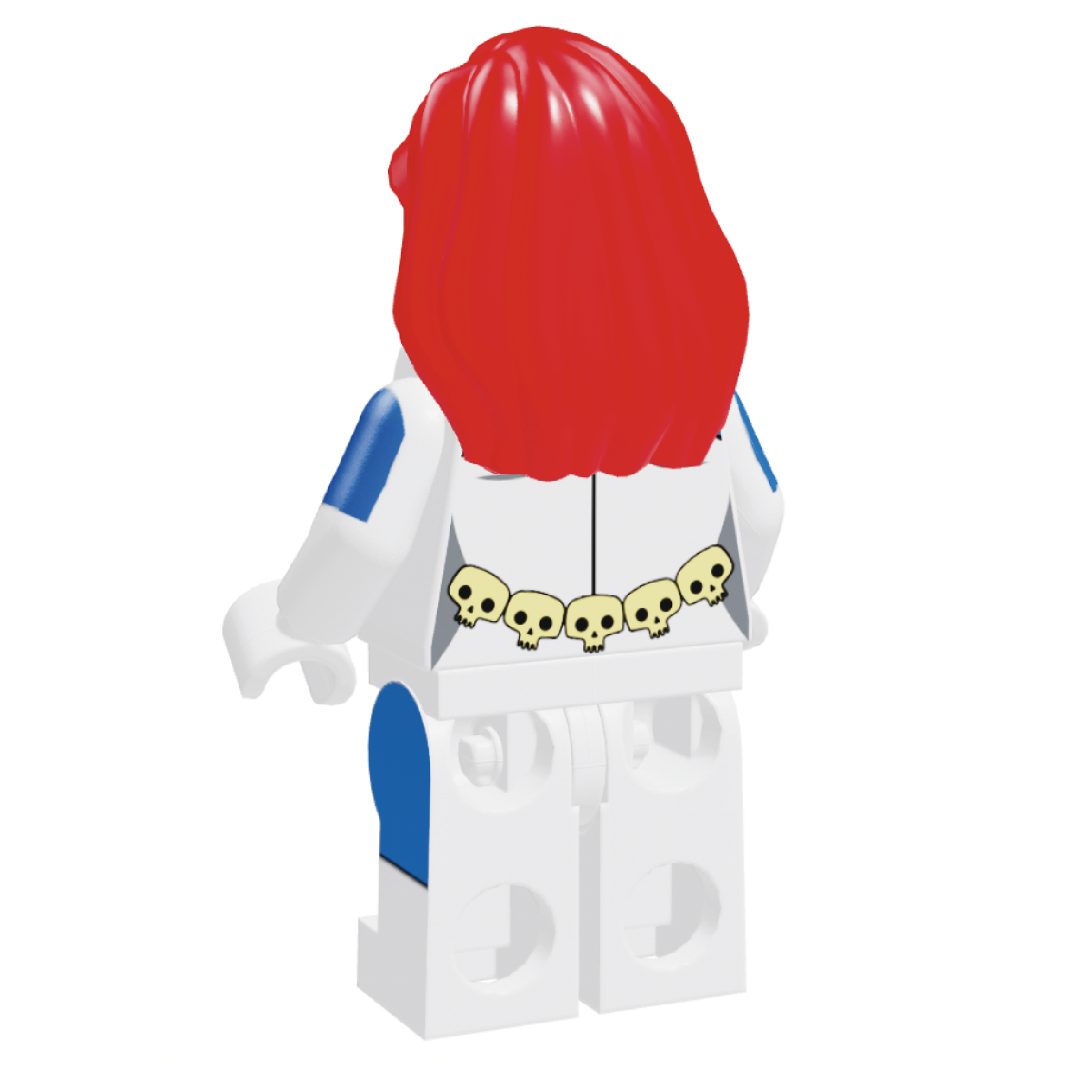 The Red Hair Shapeshifter Minifigure by Brickotar