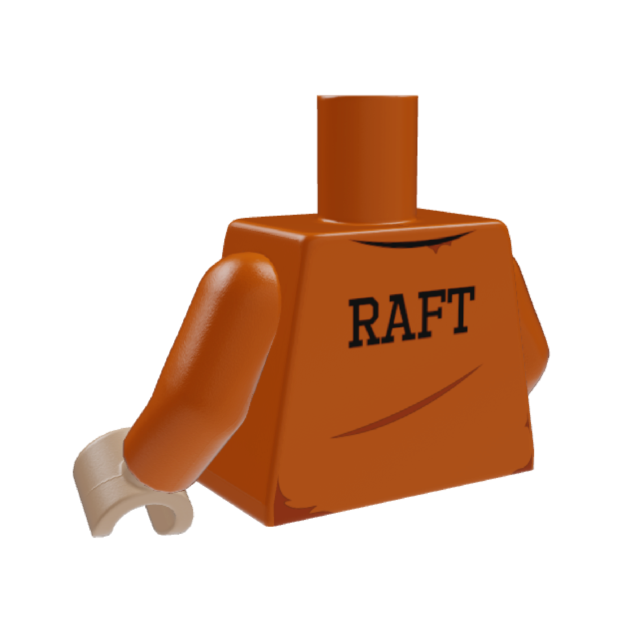 The RAFT Prison Suit Torso by Brickotar