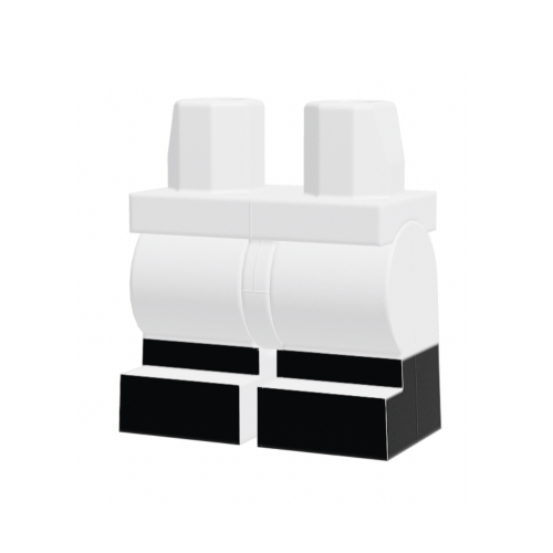 LEGO® Medium Legs with Printed Black Boots