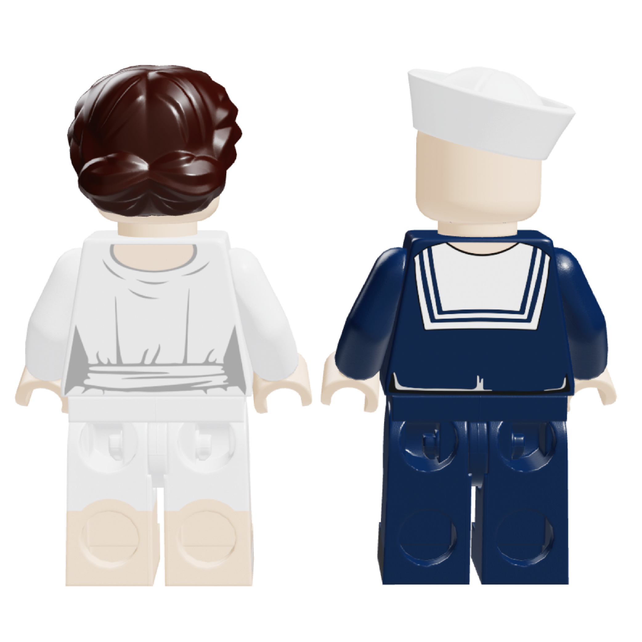 VE-Day Couple Minifigure Set