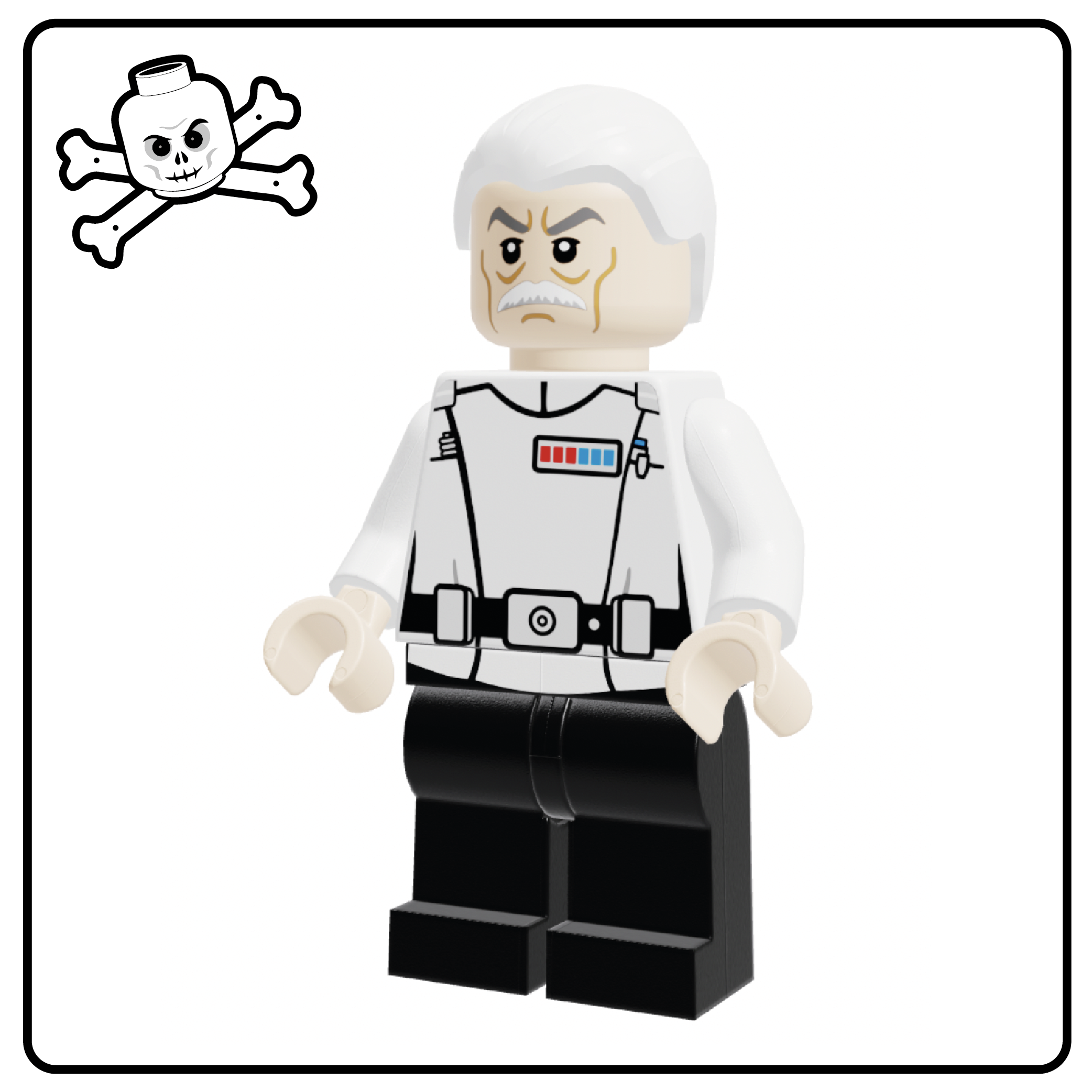 SW Customs Wullf Yularen Minifigure by Melnik.edits