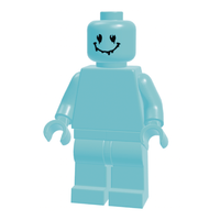 Serie Ácida de minifiguras monocromáticas LEGO®