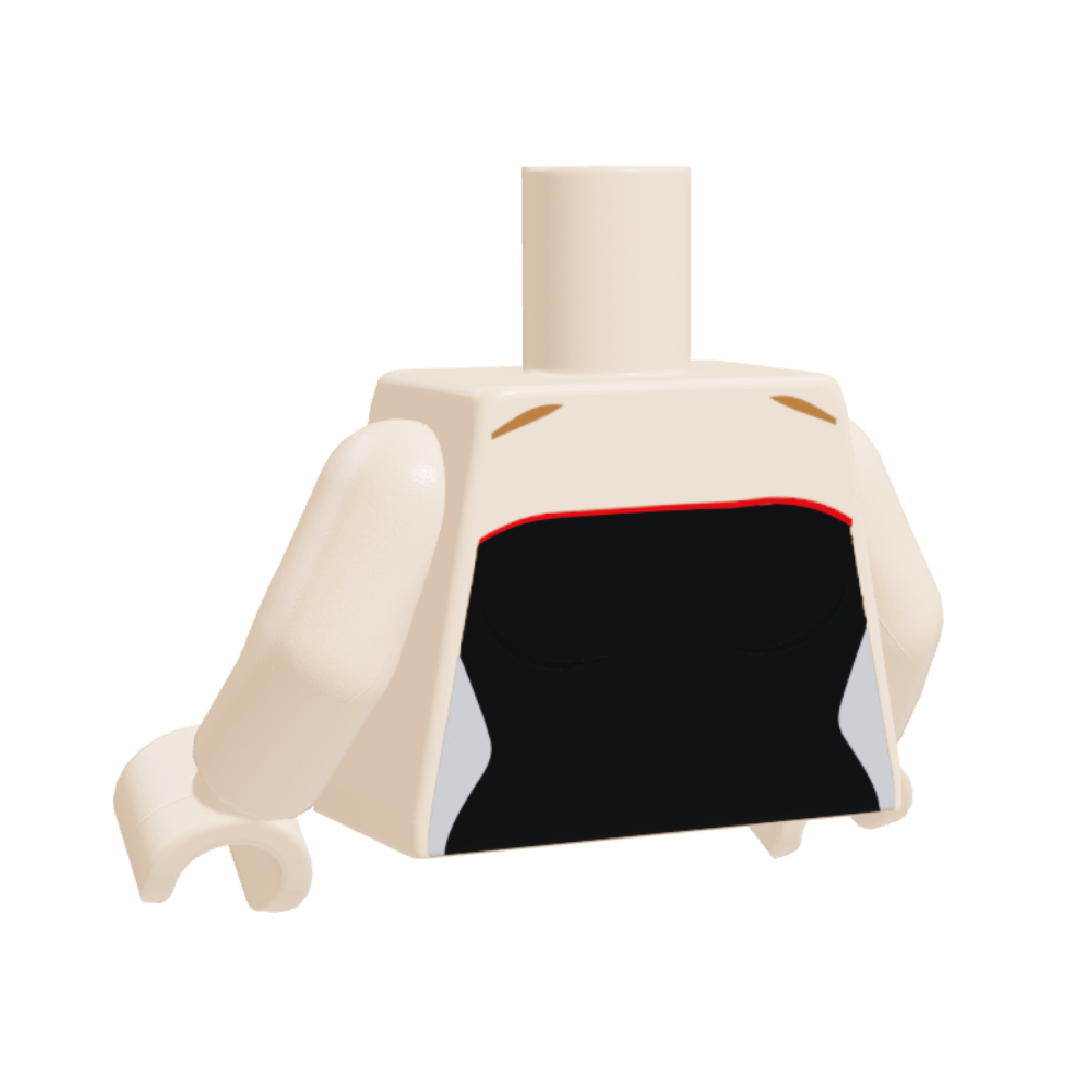 Female Strapless Torso Light Nougat