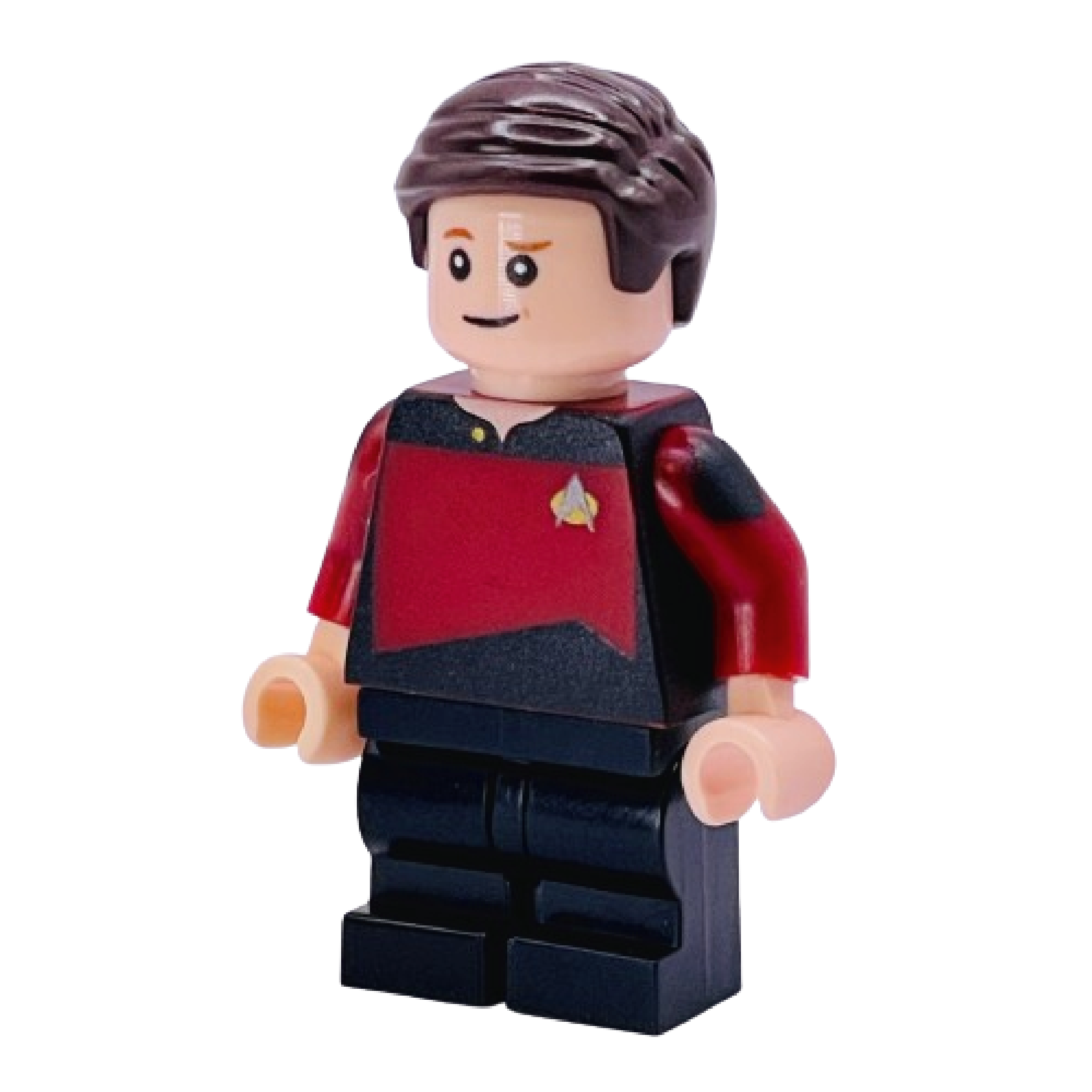 TNG Starfleet Minifigure Wesley Hall of Bricks